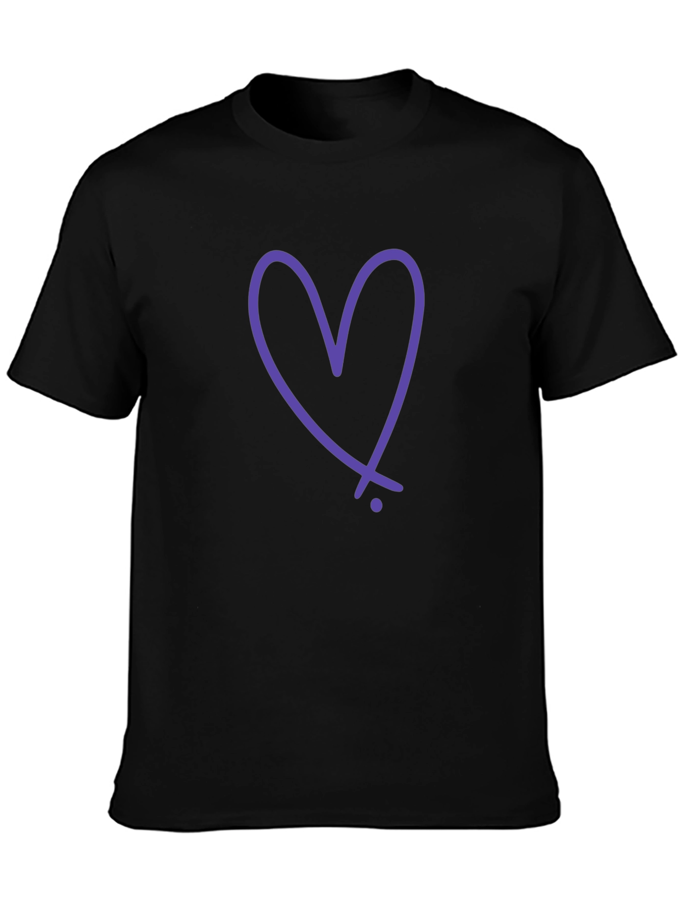 Heart Graphic Tee - Casual Style