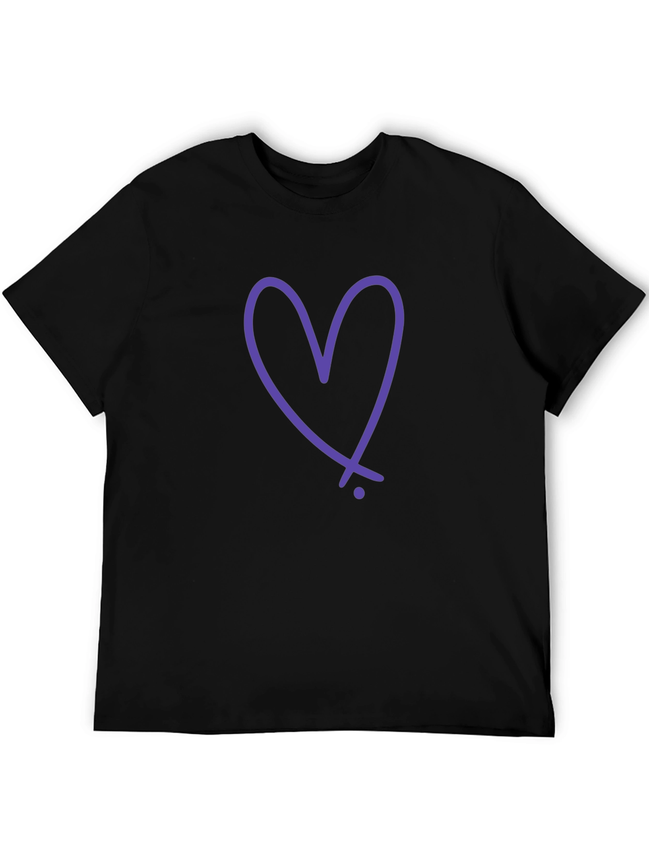 Heart Graphic Tee - Casual Style