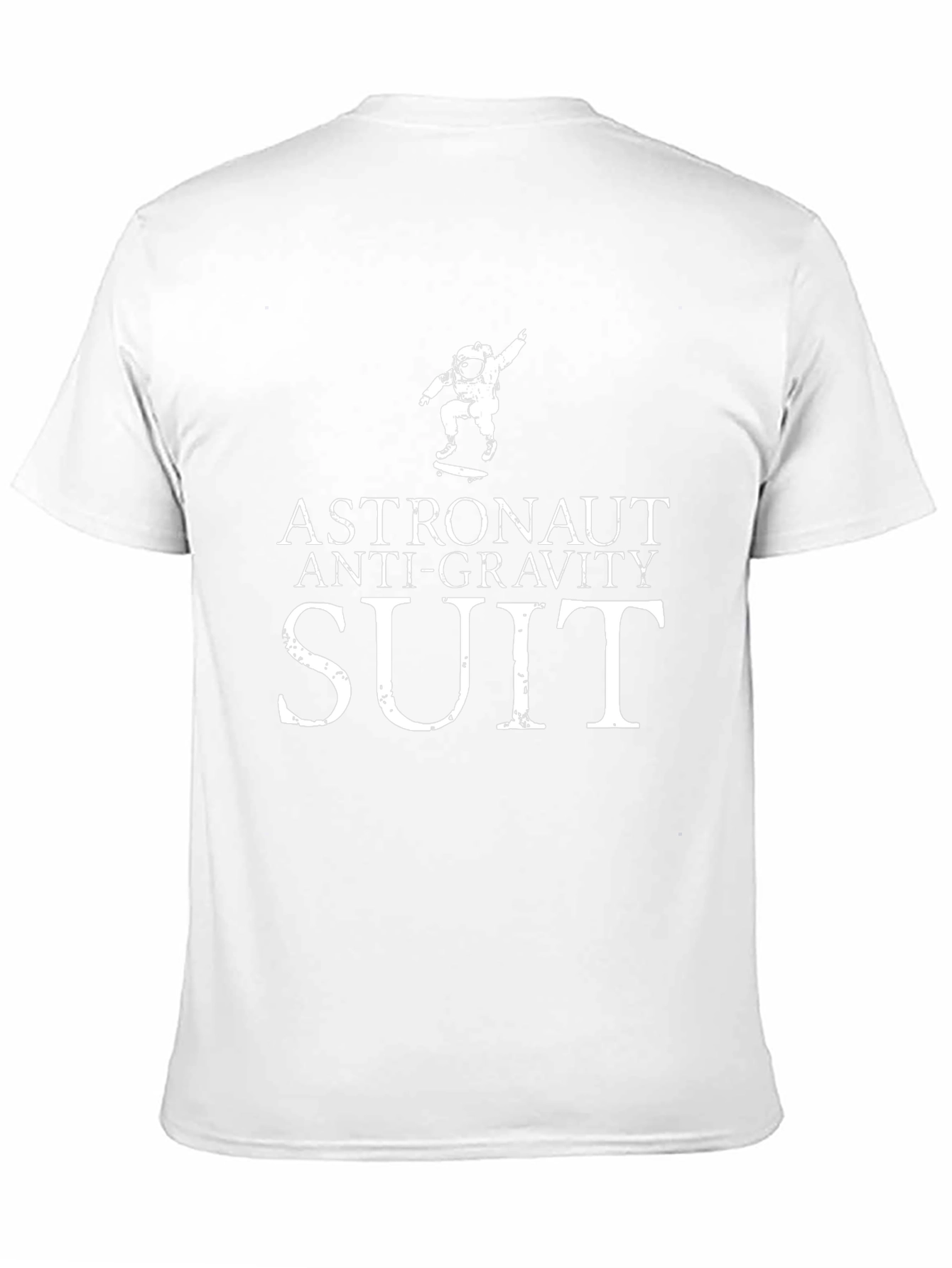 Astronaut Anti-Gravity Suit Graphic Tee - Black
