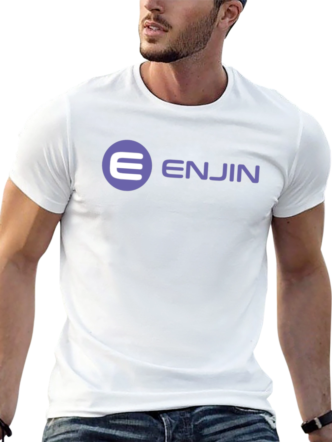 Enjin Logo T-Shirt - Black