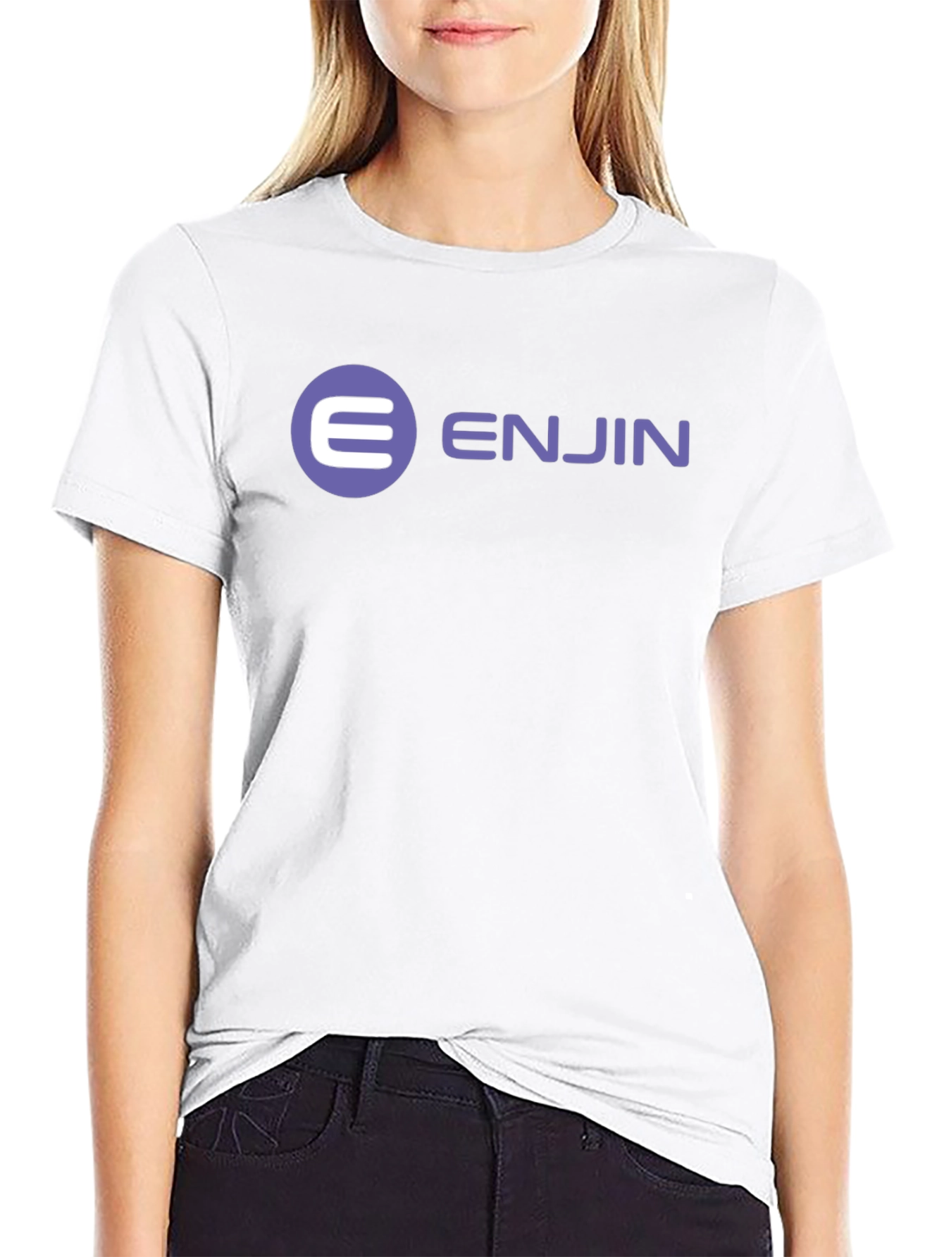 Enjin Logo T-Shirt - Black