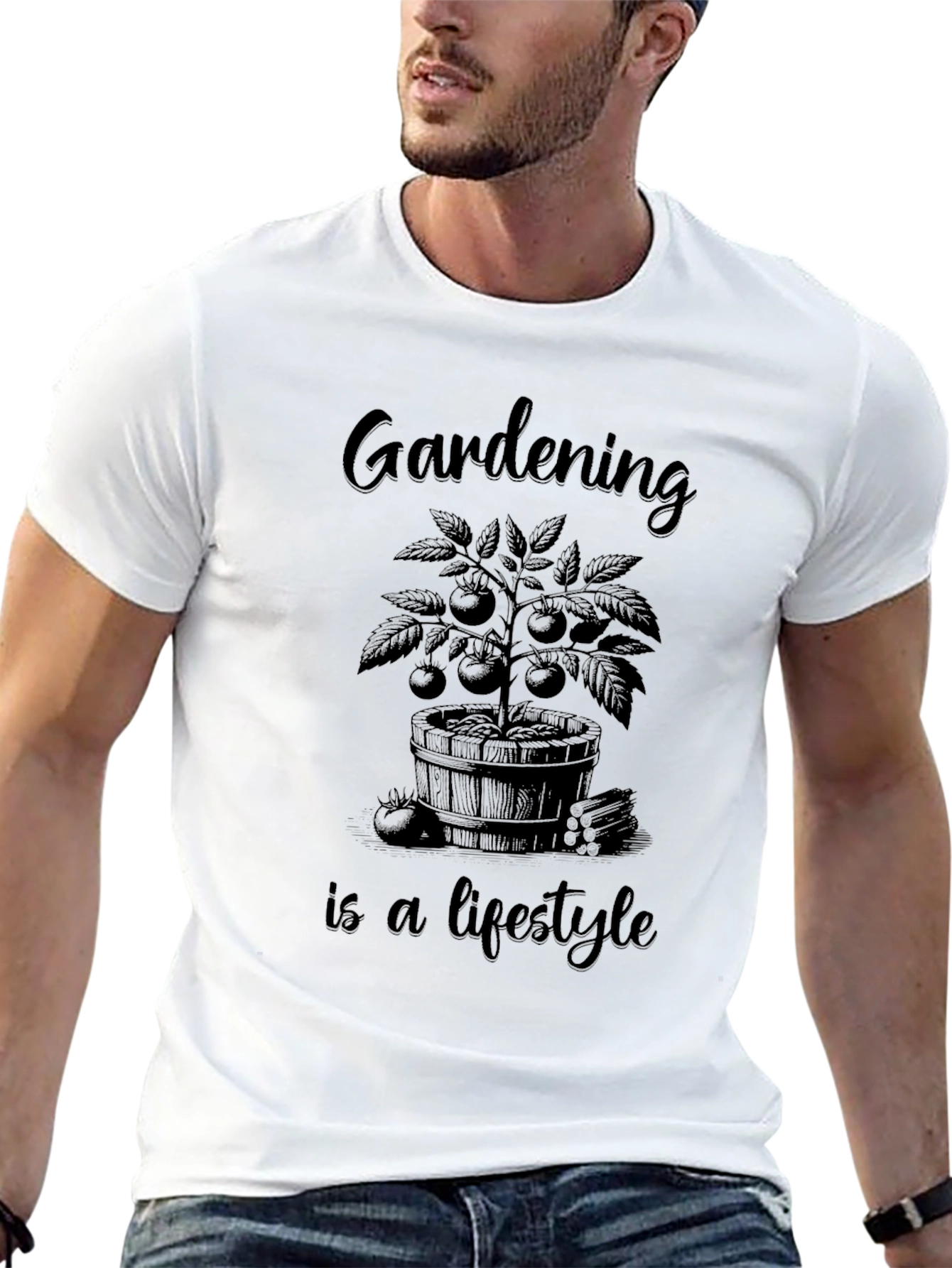 Gardening is a Lifestyle Graphic T-Shirt