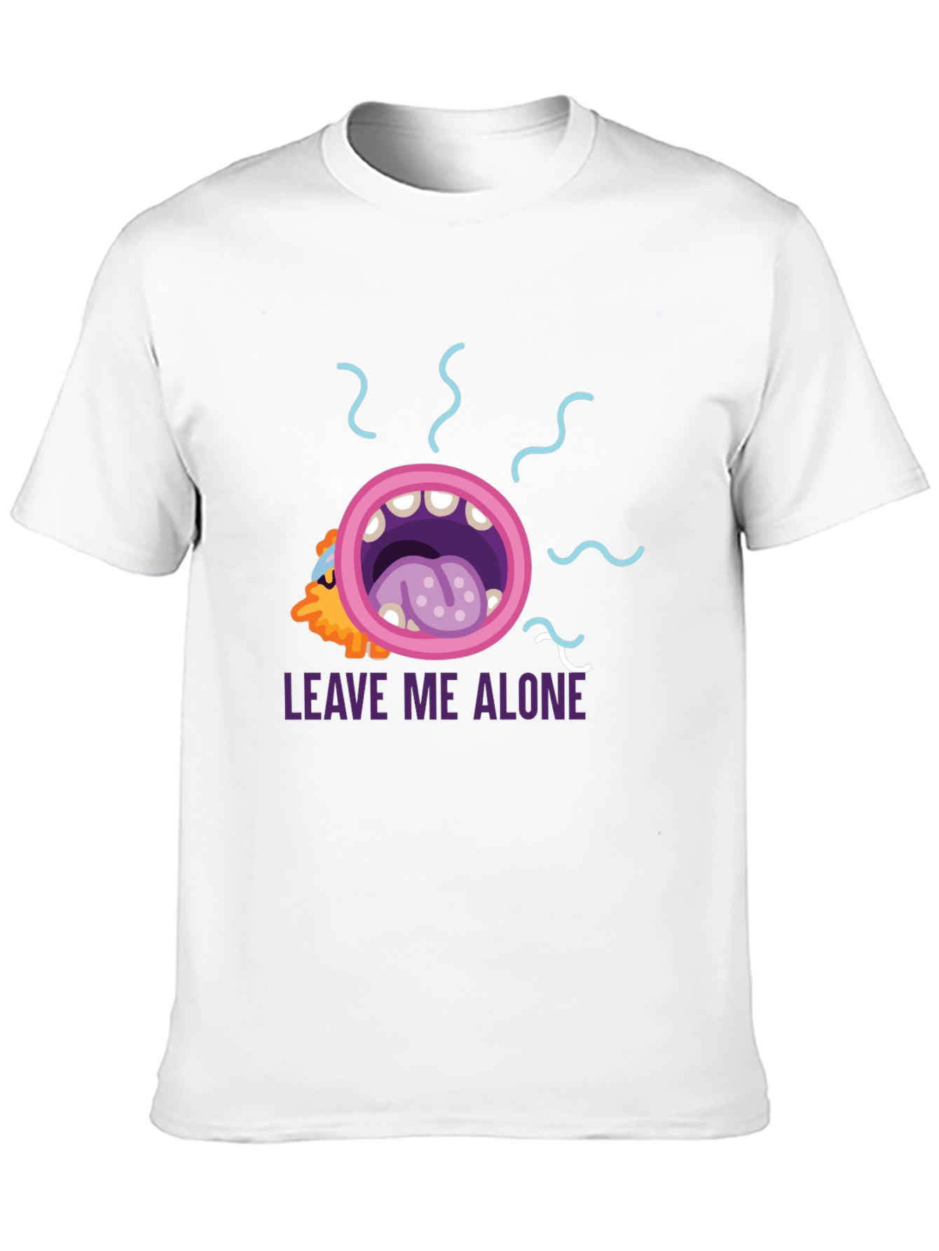 Leave Me Alone Graphic Tee - Black