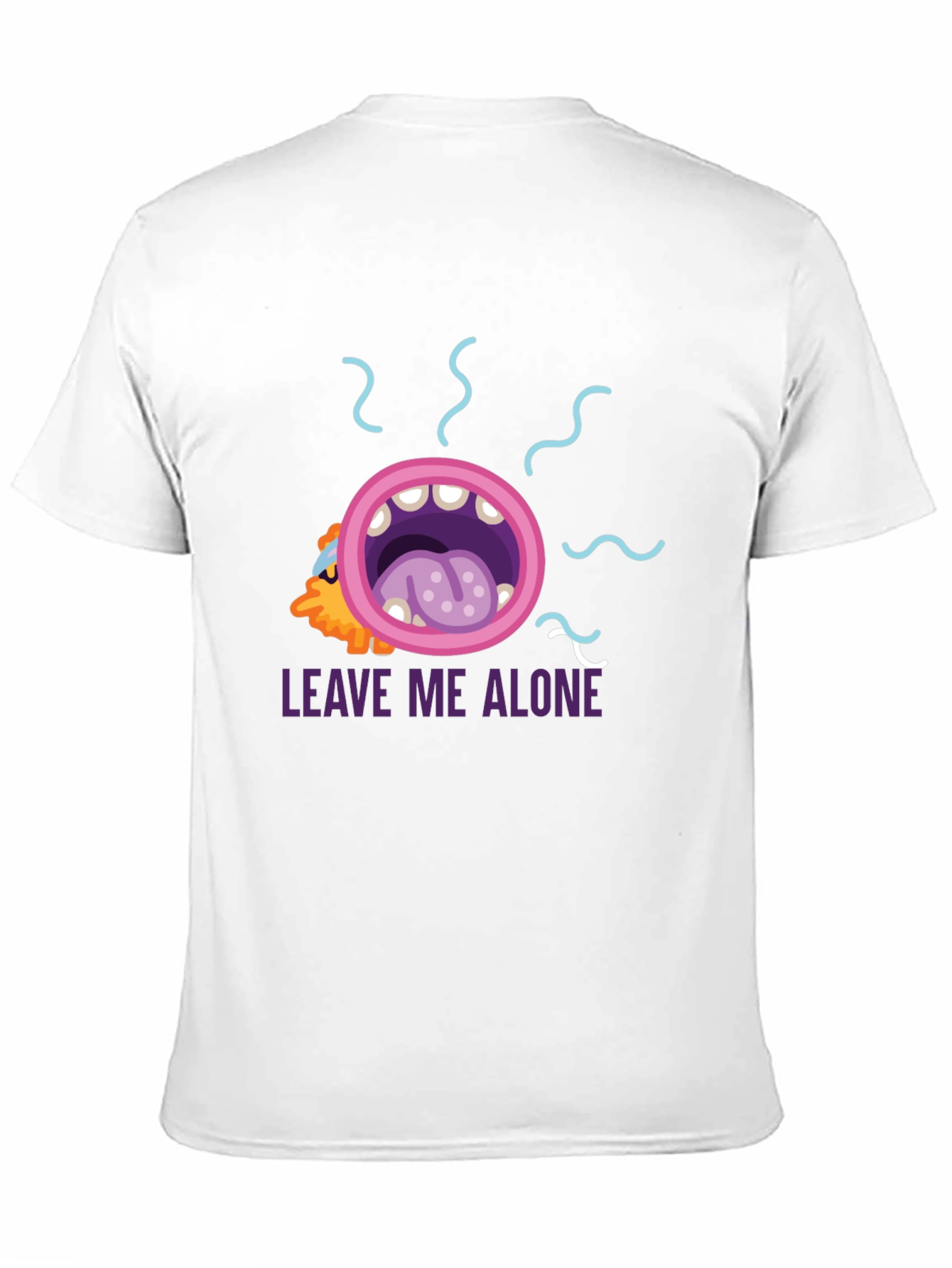Leave Me Alone Graphic Tee - Black
