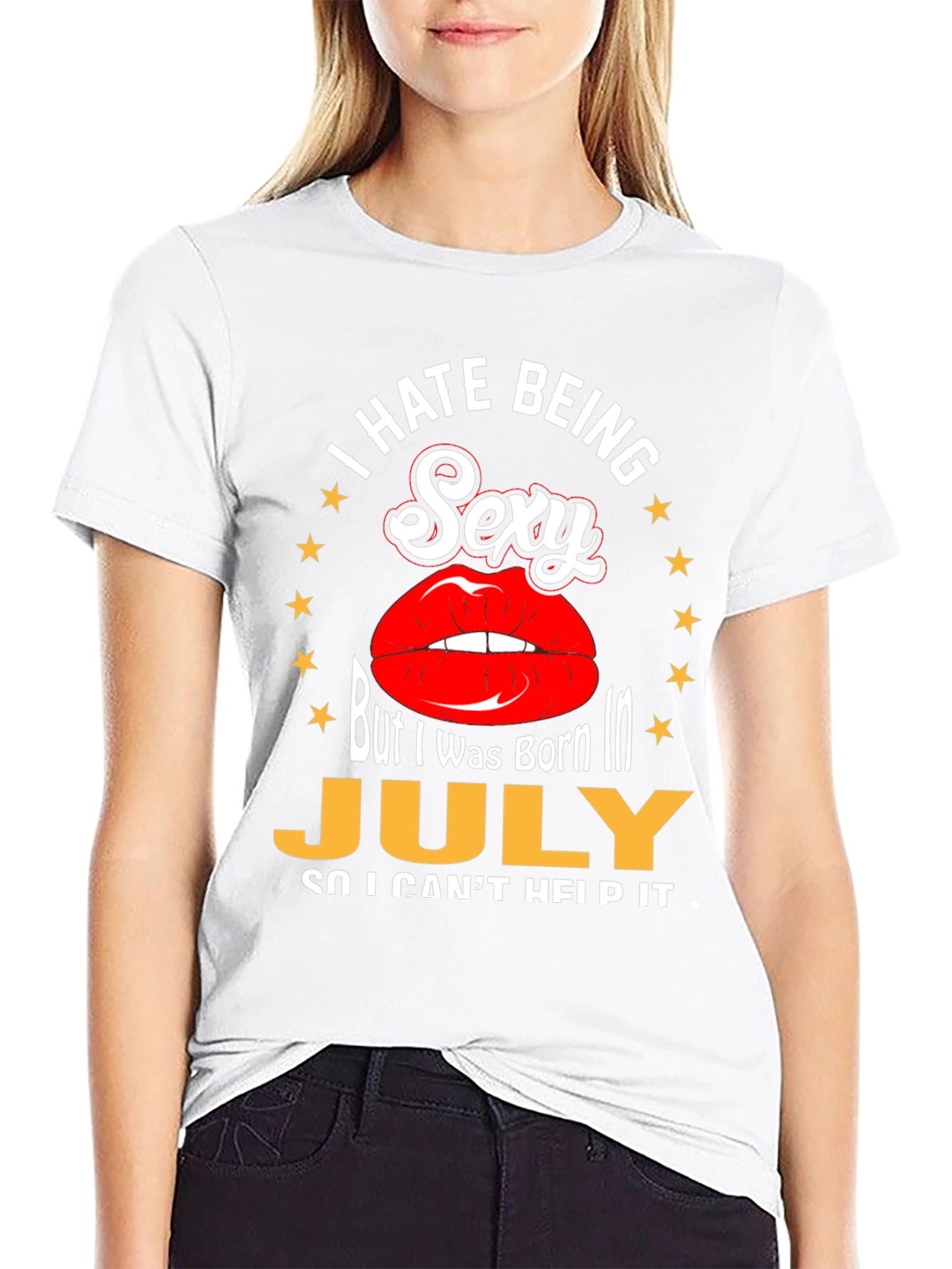 I Hate Being Sexy July Birthday T-Shirt