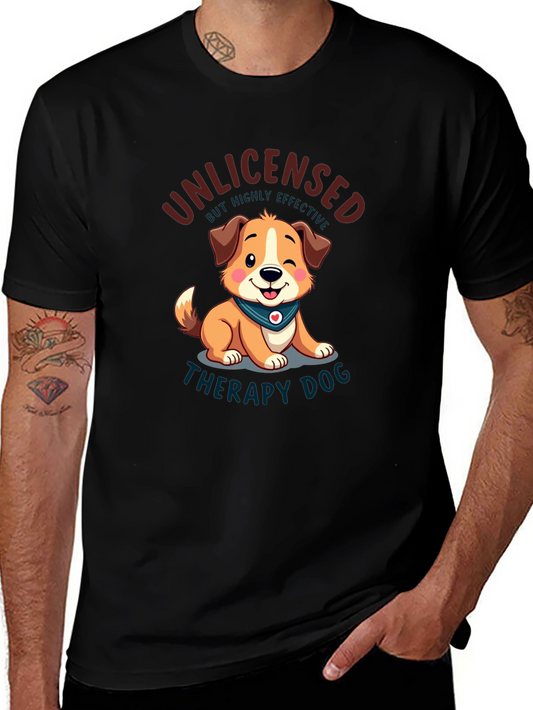 Unlicensed Therapy Dog Graphic Tee