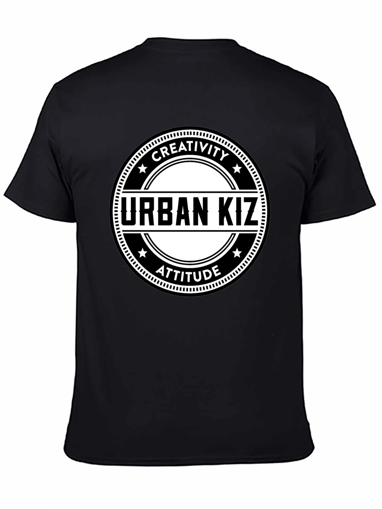 Urban Kiz Creativity Attitude Black T-Shirt