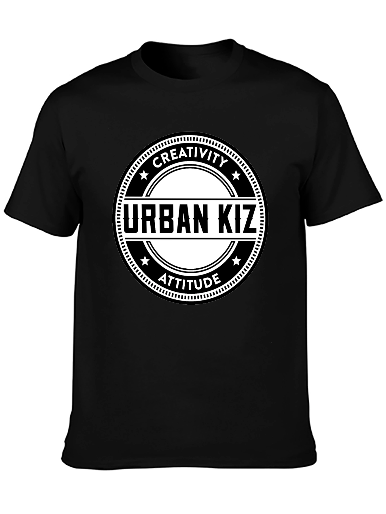 Urban Kiz Creativity Attitude Black T-Shirt