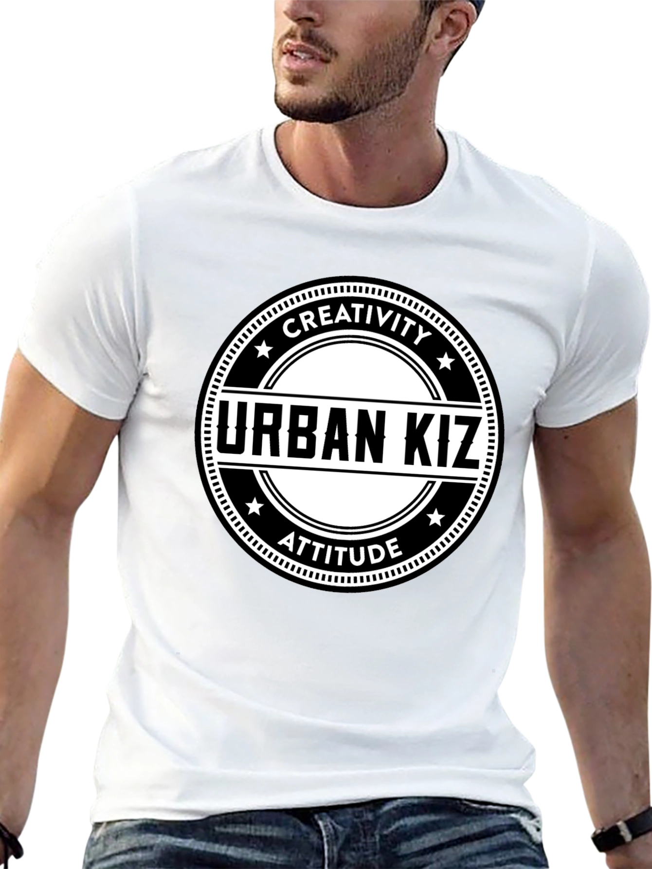 Urban Kiz Creativity Attitude Black T-Shirt