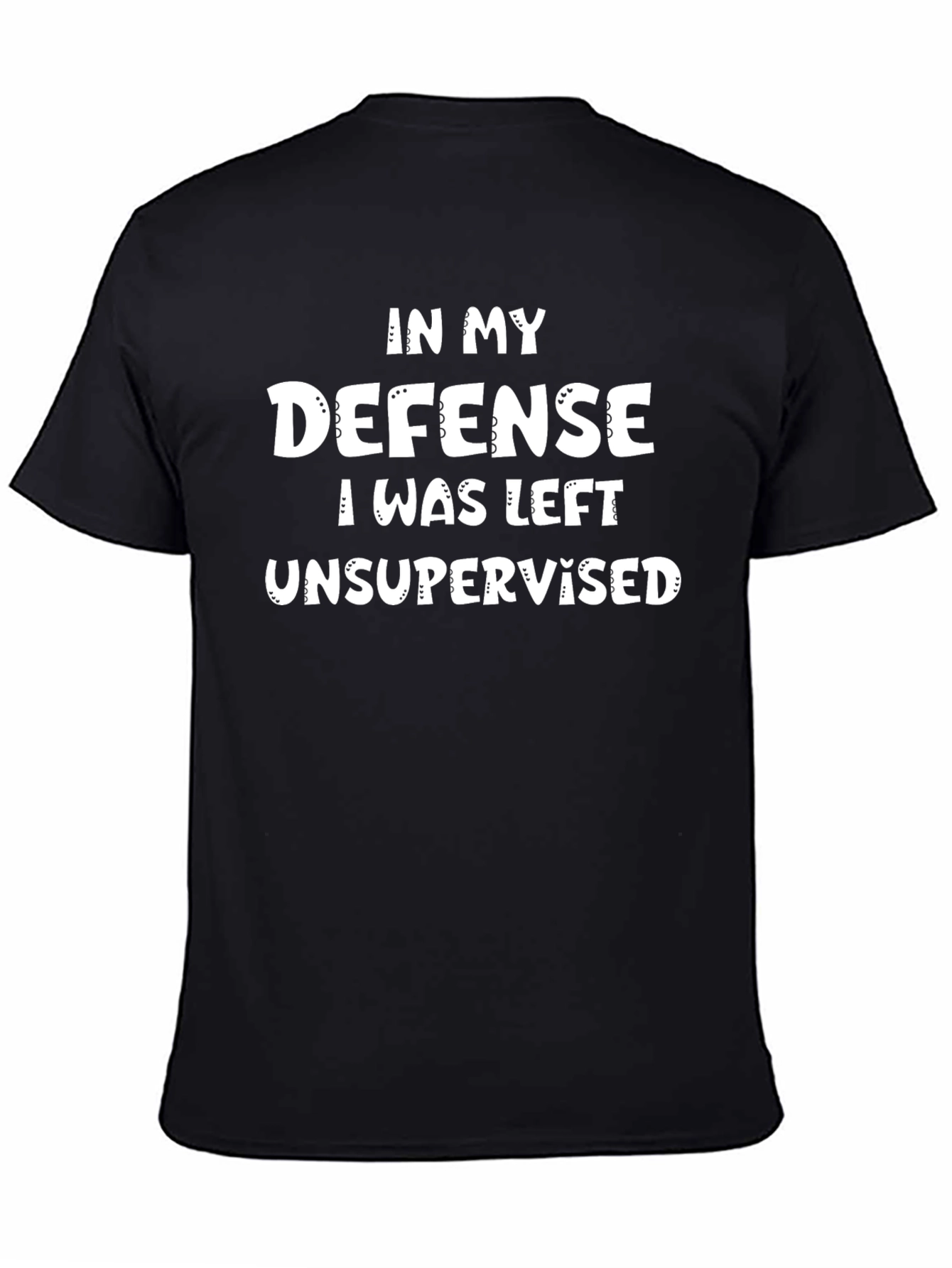 Funny In My Defense Graphic Tee