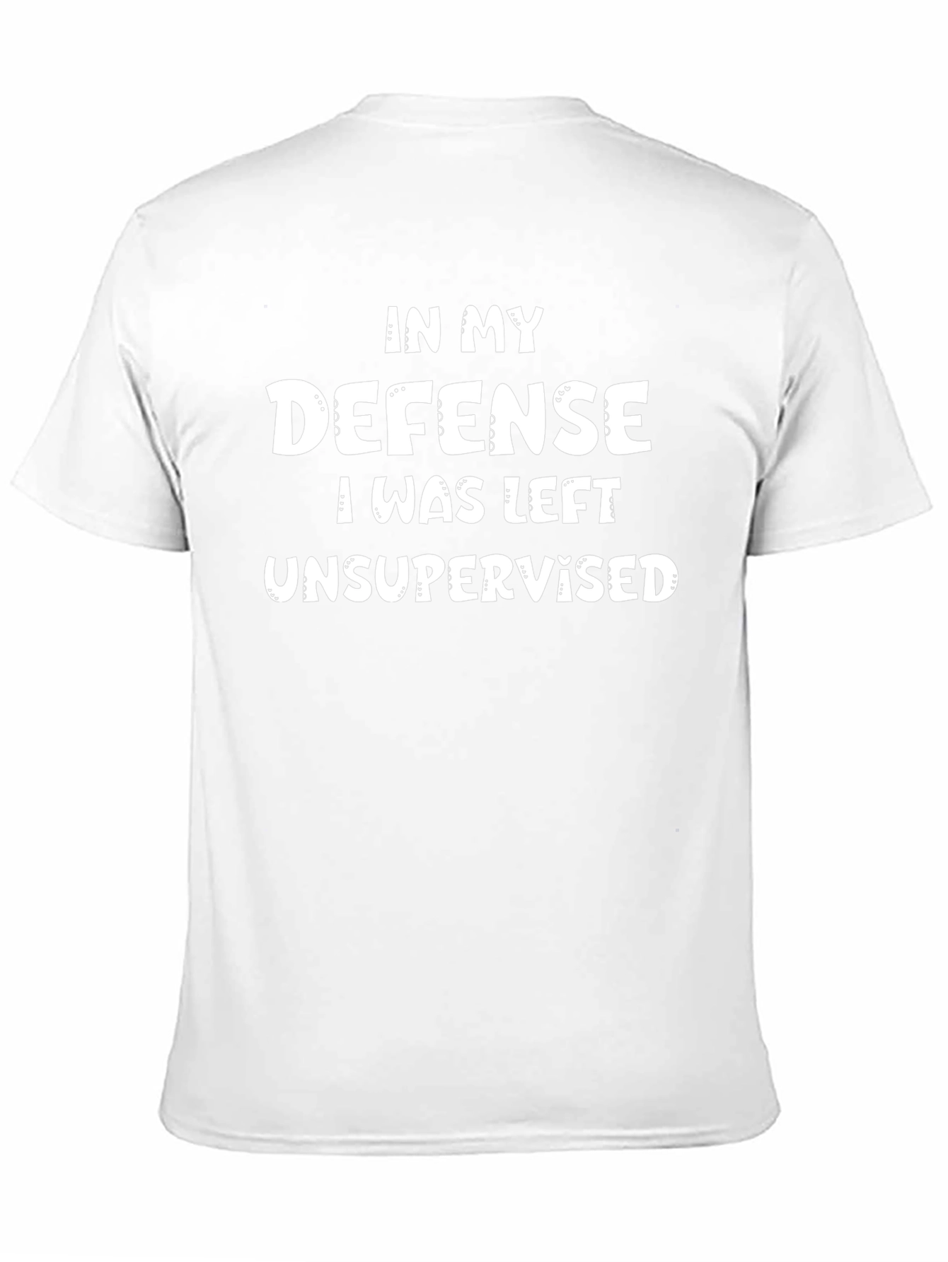 Funny In My Defense Graphic Tee