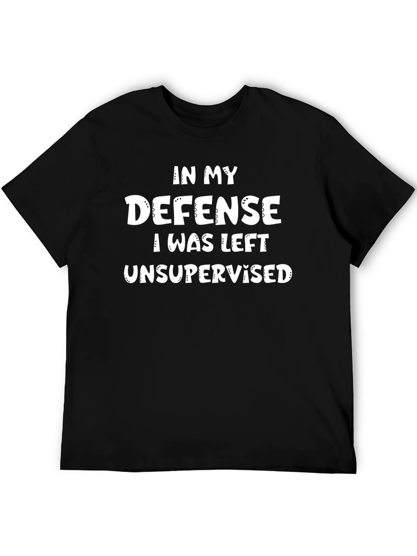 Funny In My Defense Graphic Tee