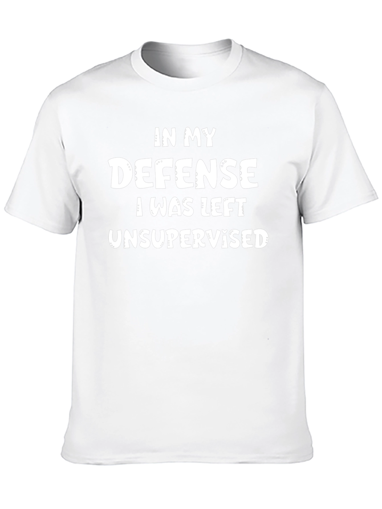 Funny In My Defense Graphic Tee