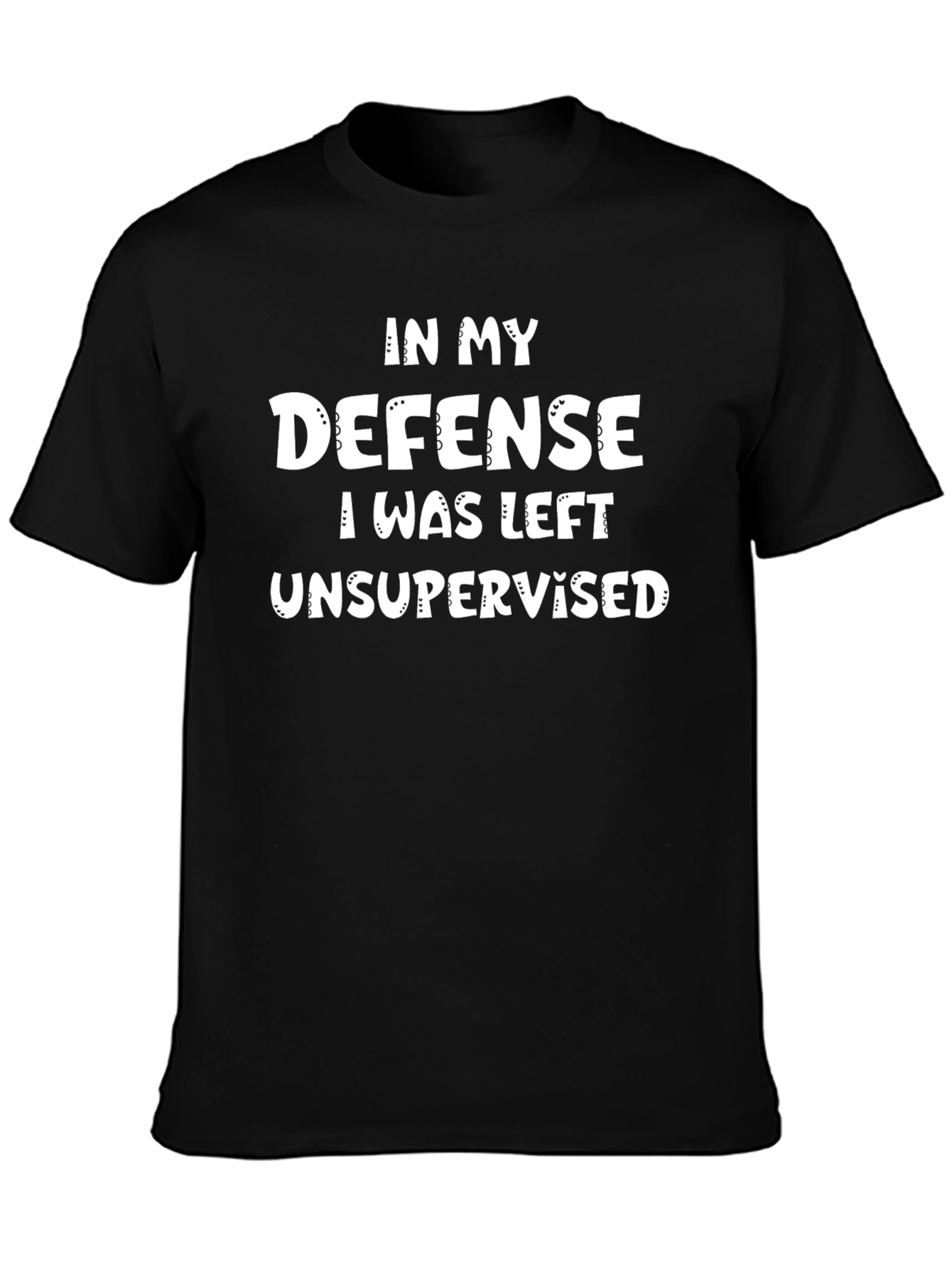 Funny In My Defense Graphic Tee