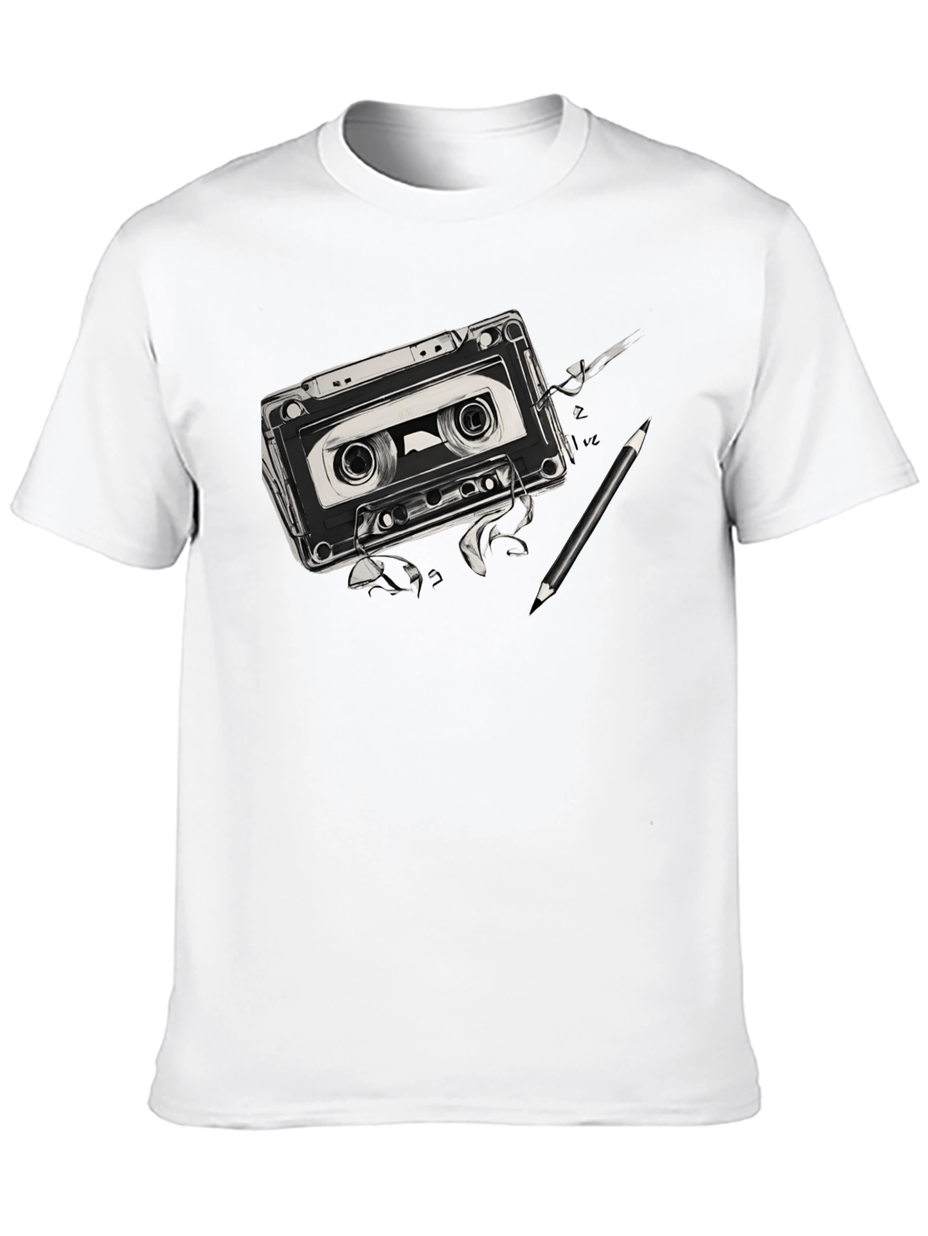 Retro Cassette Tape Graphic Tee