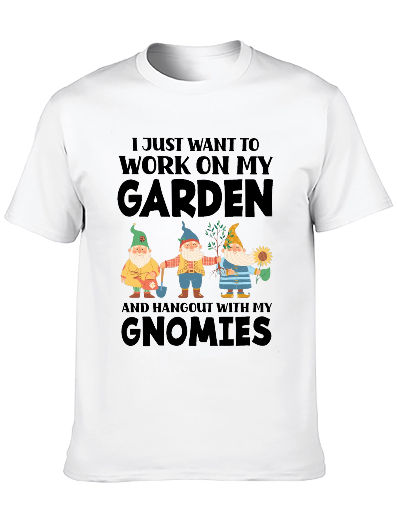 Garden Gnome Graphic Tee