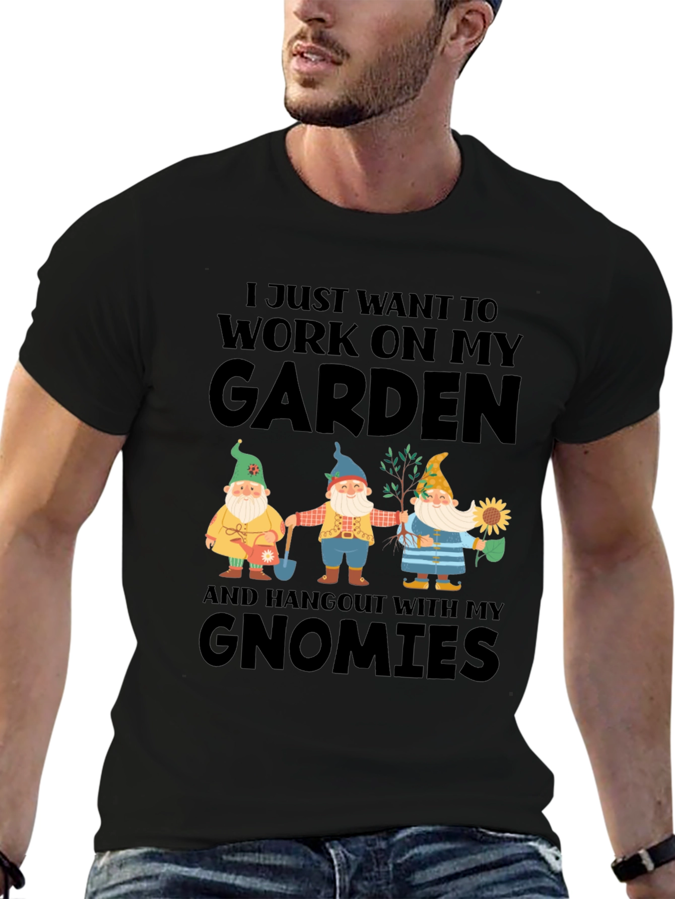 Garden Gnome Graphic Tee