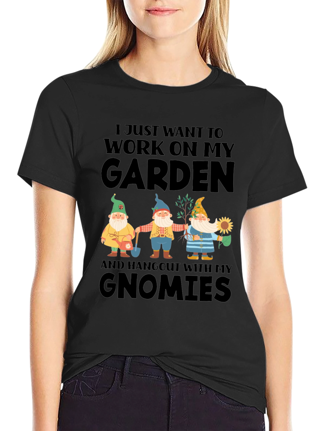 Garden Gnome Graphic Tee