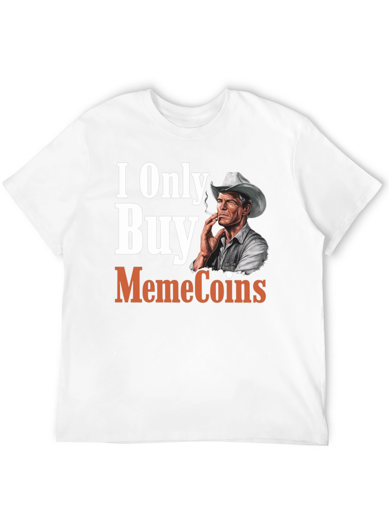 I Only Buy MemeCoins Black T-Shirt