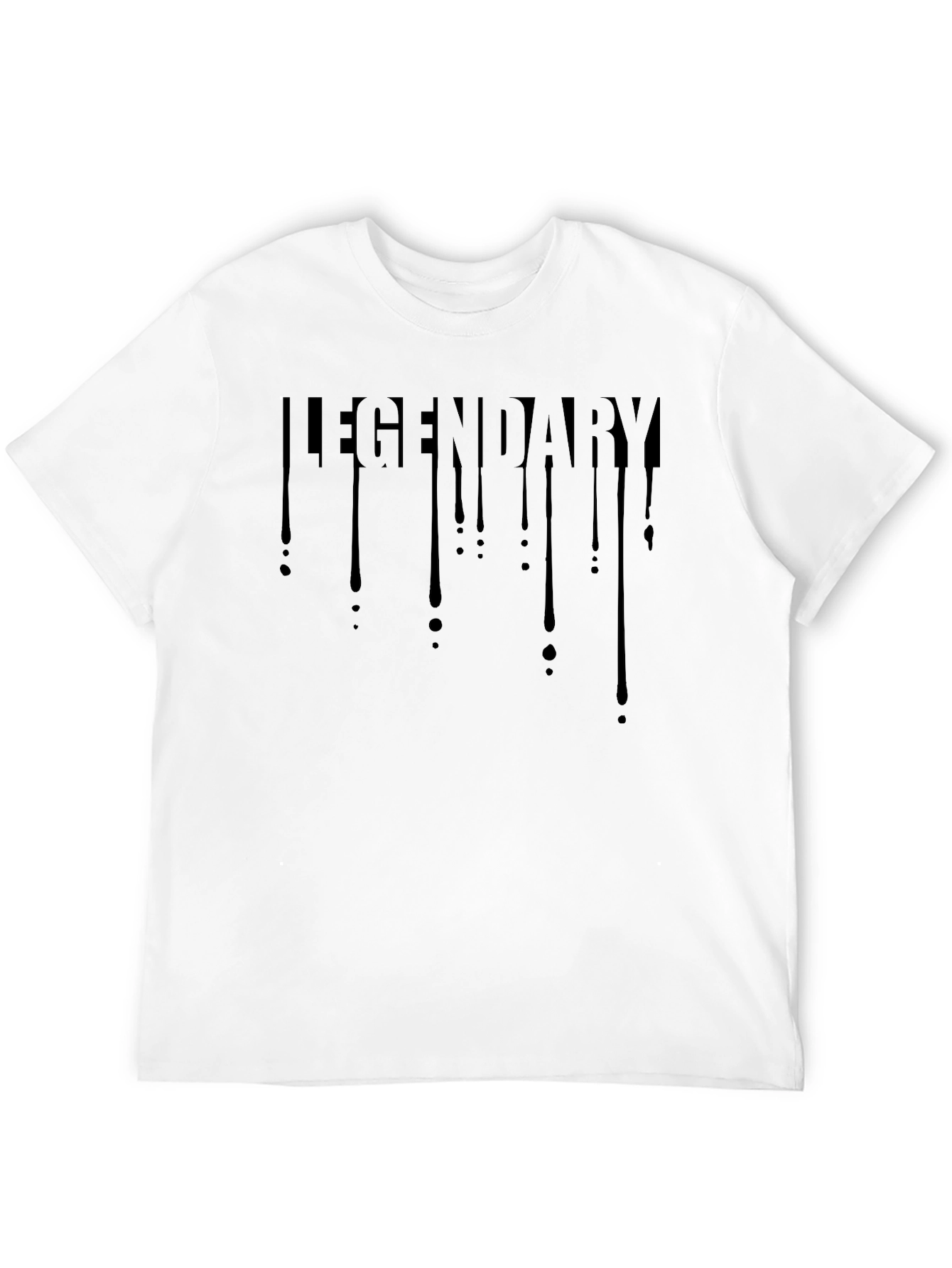 Legendary Black Drip T-Shirt