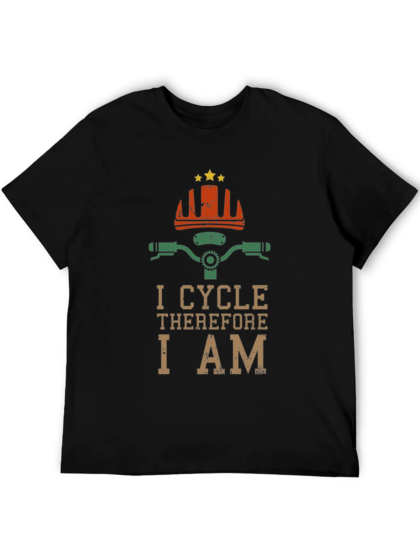 I Cycle Therefore I Am T-Shirt