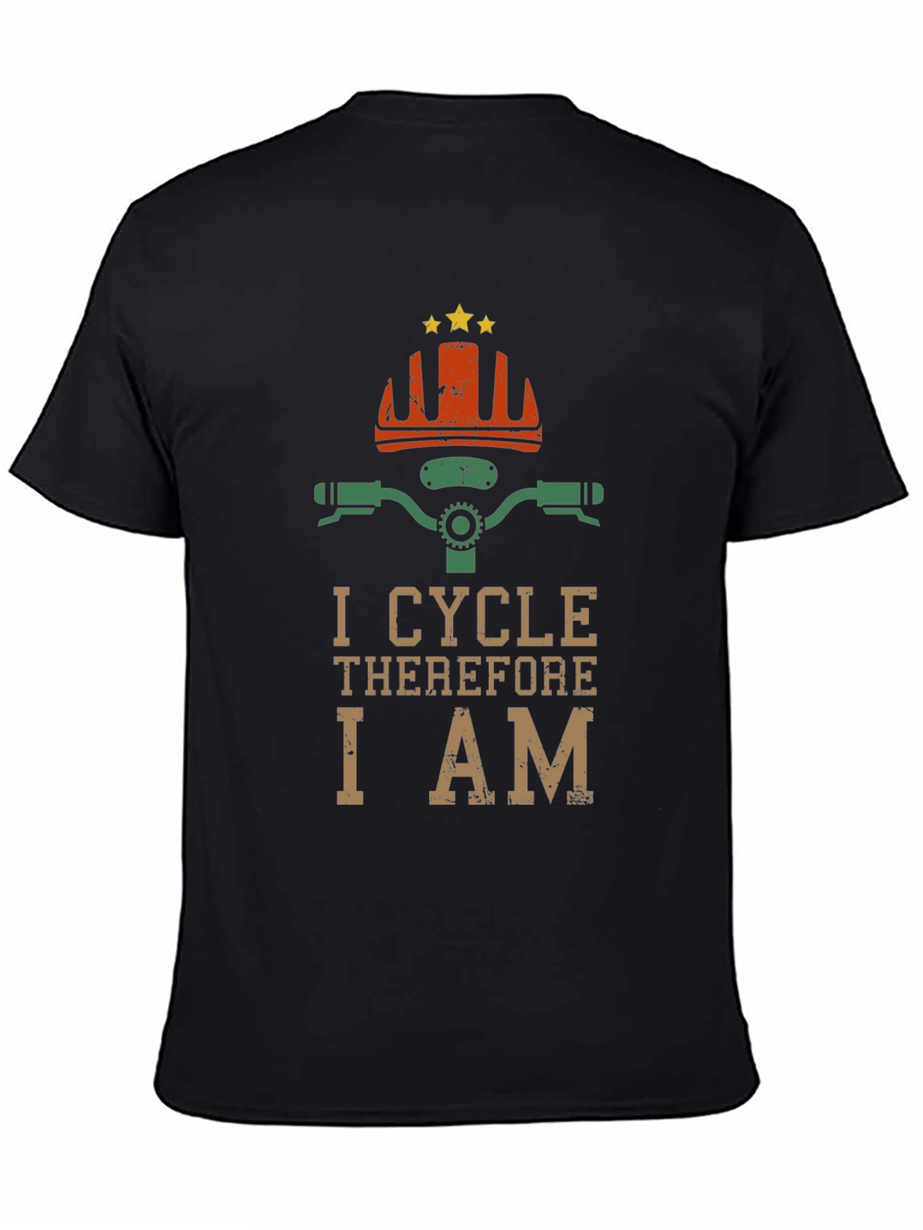 I Cycle Therefore I Am T-Shirt