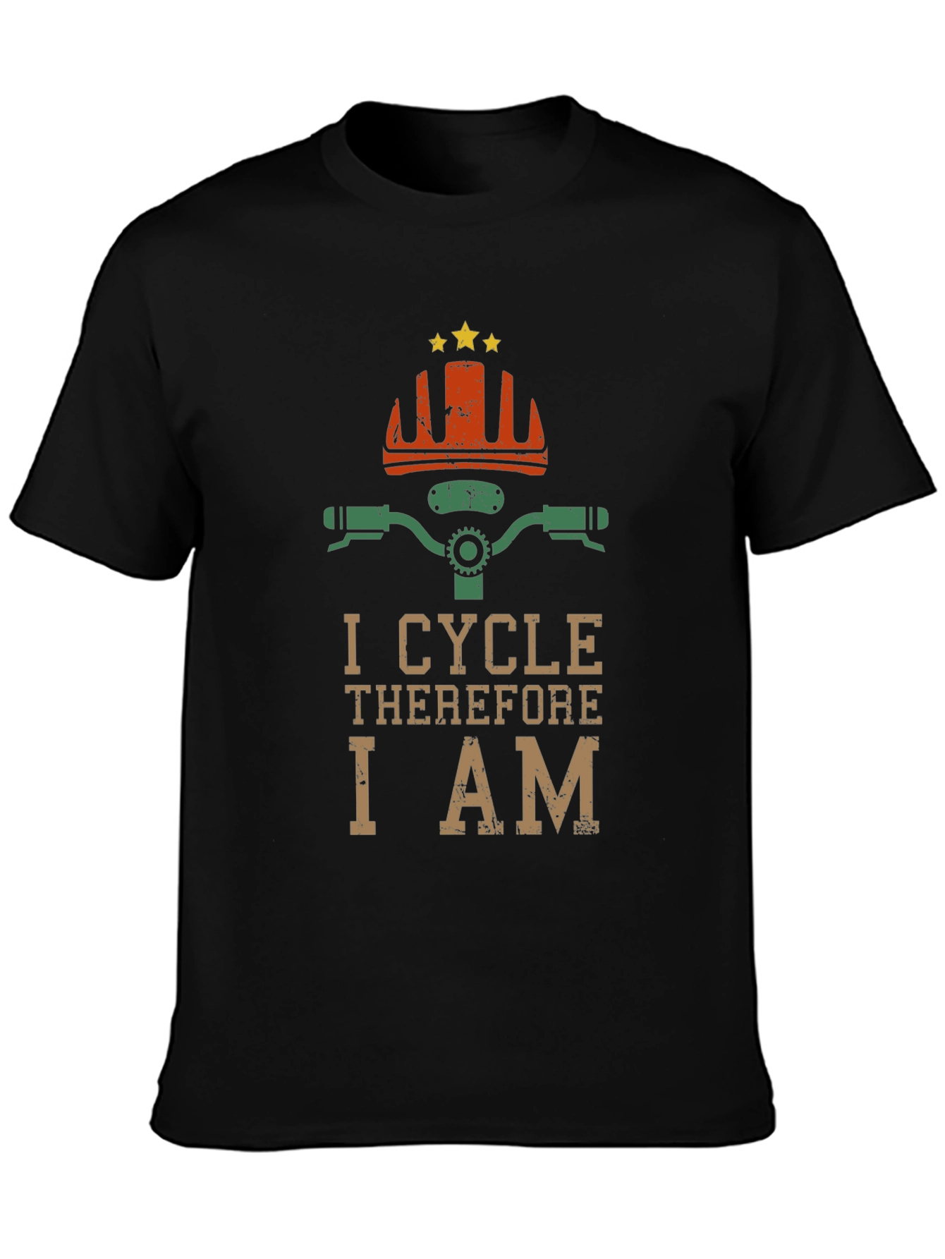 I Cycle Therefore I Am T-Shirt