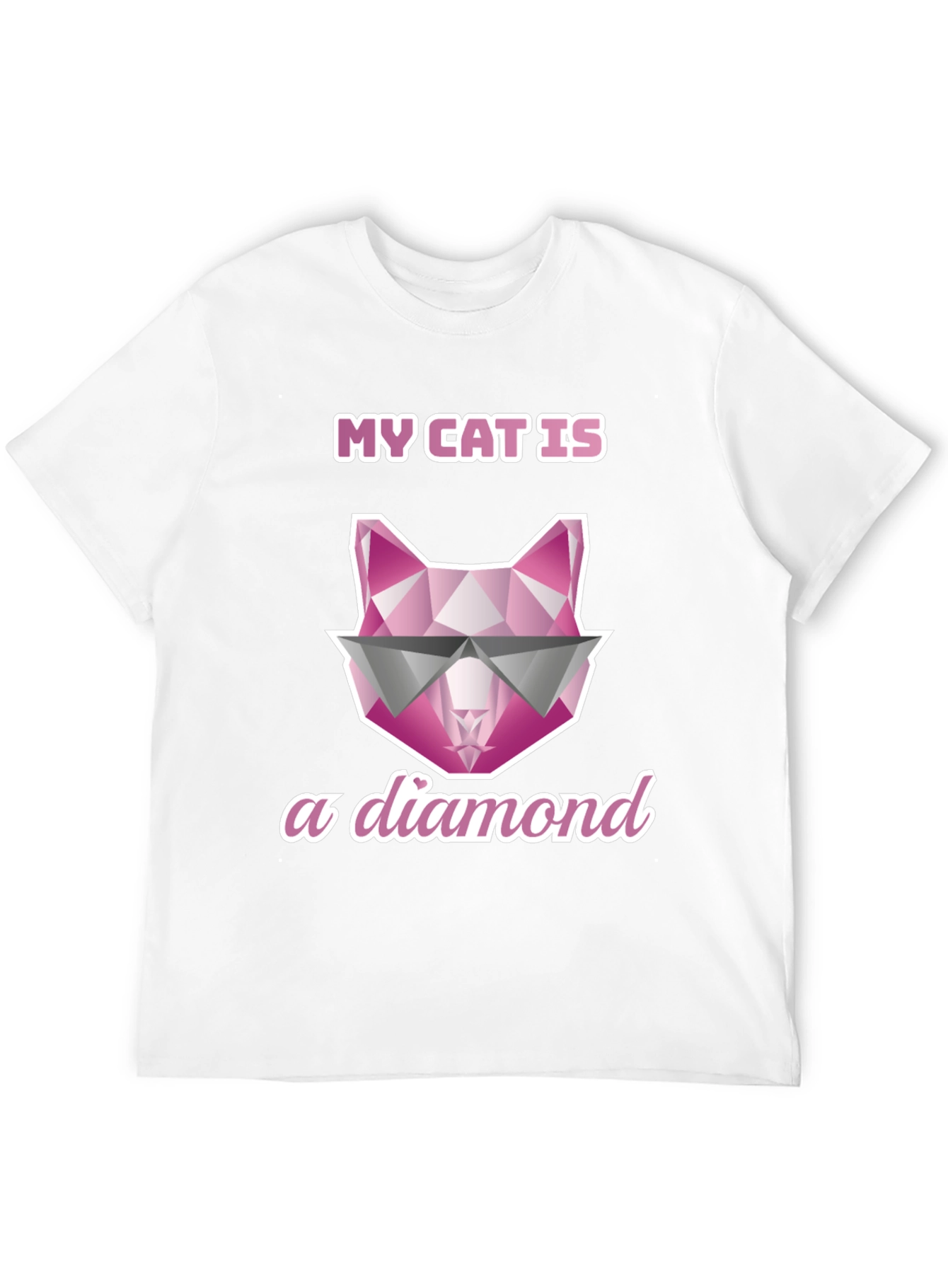 My Cat Is A Diamond Graphic Tee