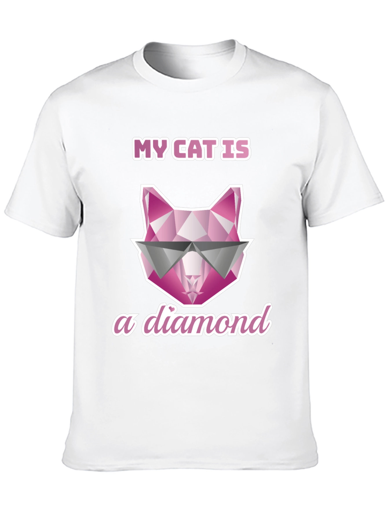My Cat Is A Diamond Graphic Tee