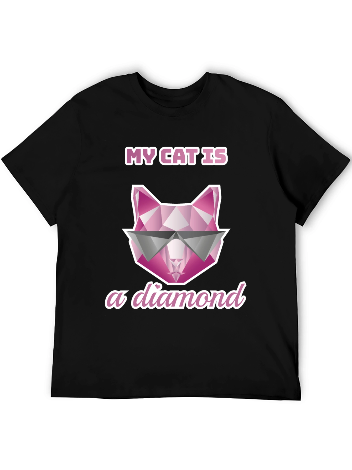 My Cat Is A Diamond Graphic Tee