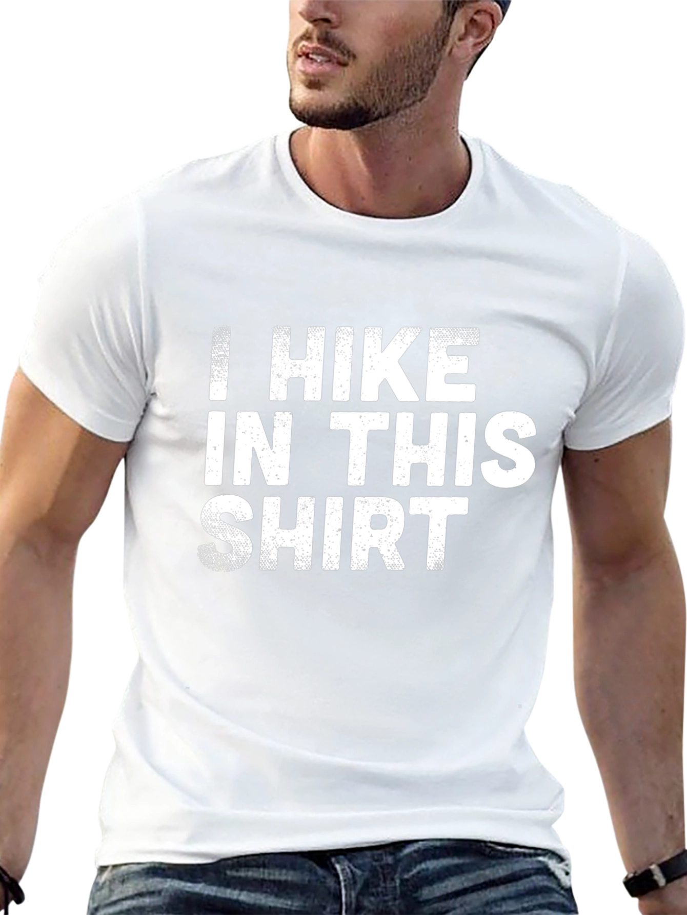 I Hike In This Shirt - Funny Hiking T-Shirt