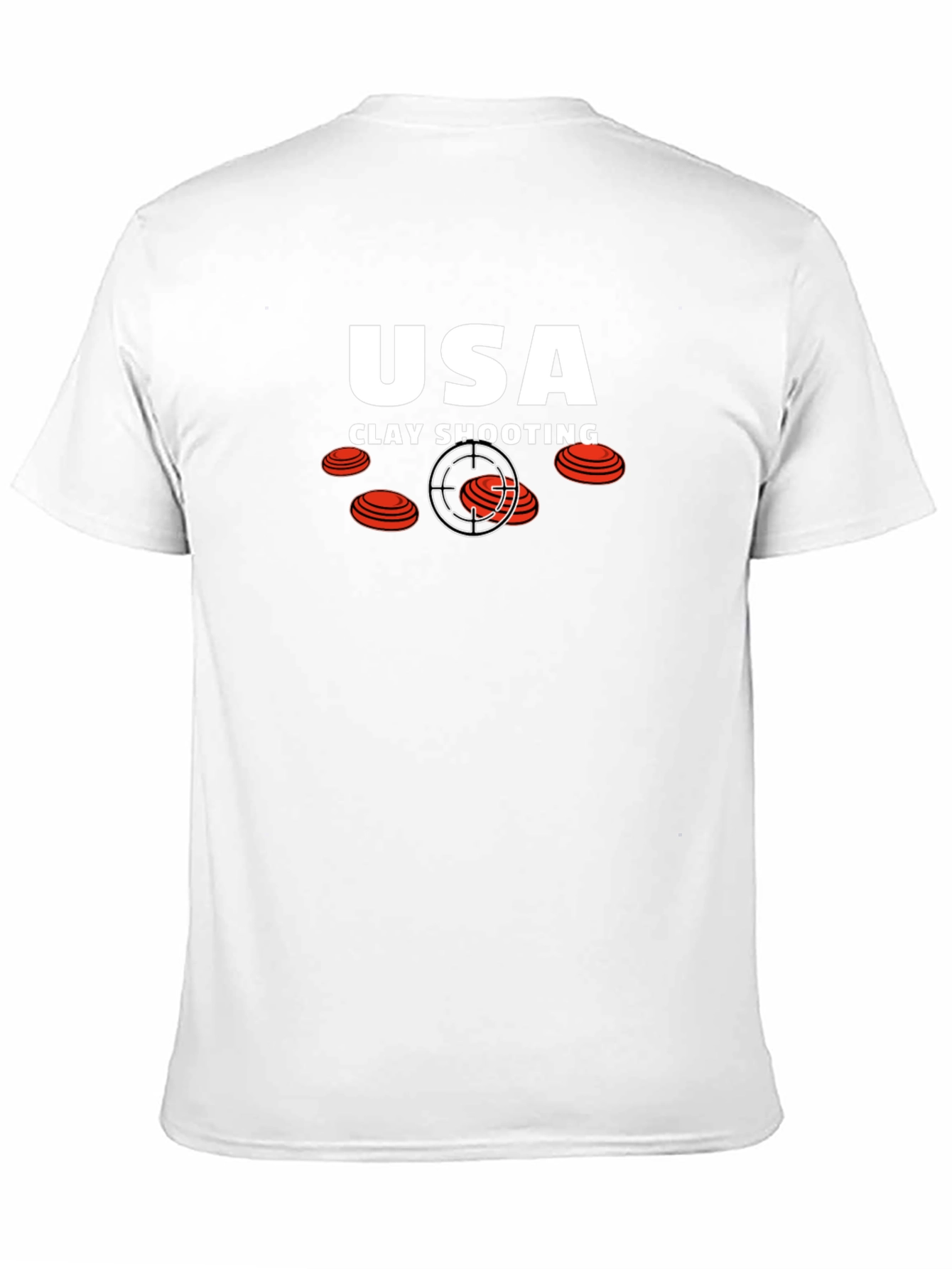 USA Clay Shooting T-Shirt - Target Practice Tee