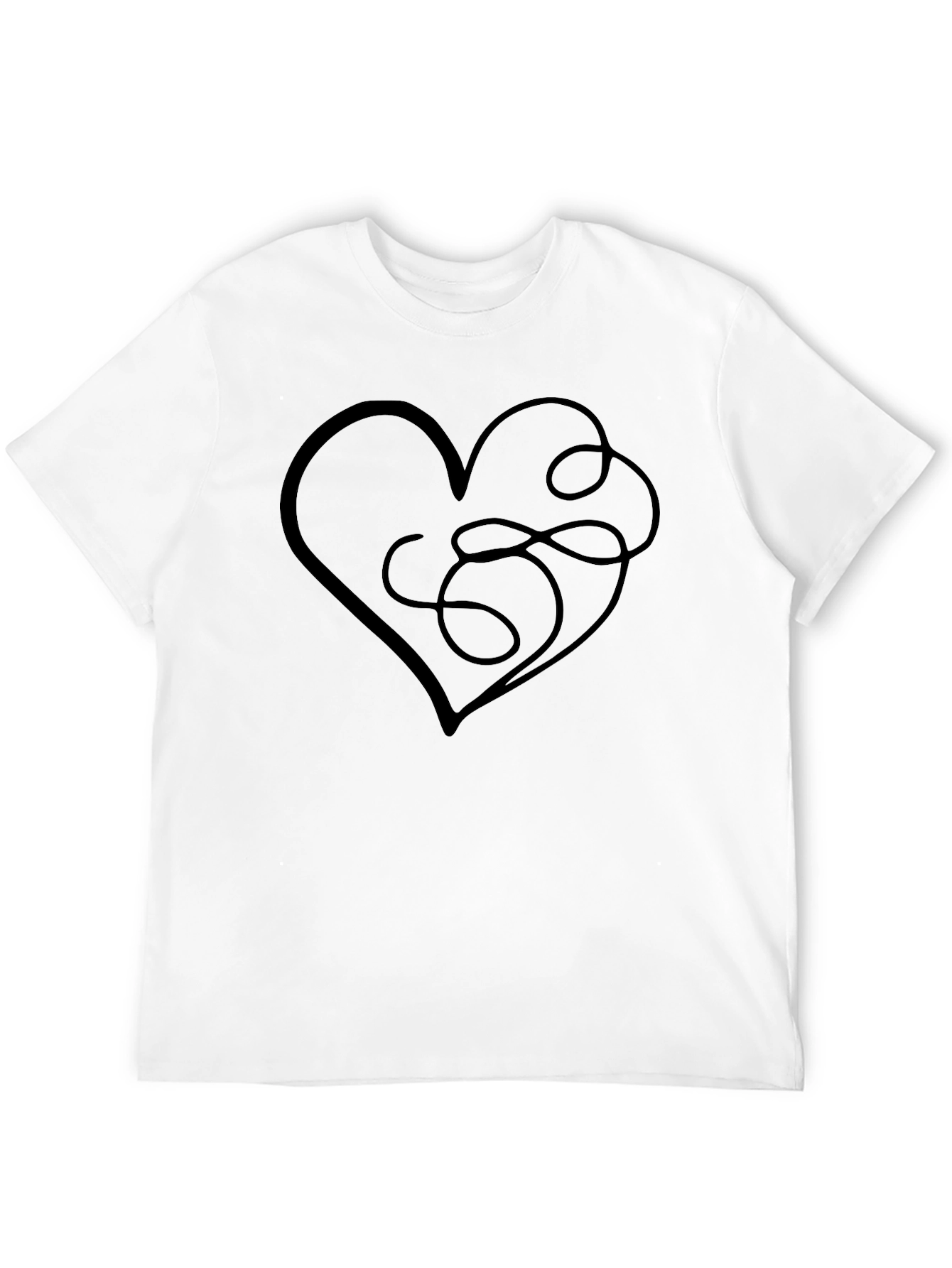 Love Yourself Heart Graphic Tee