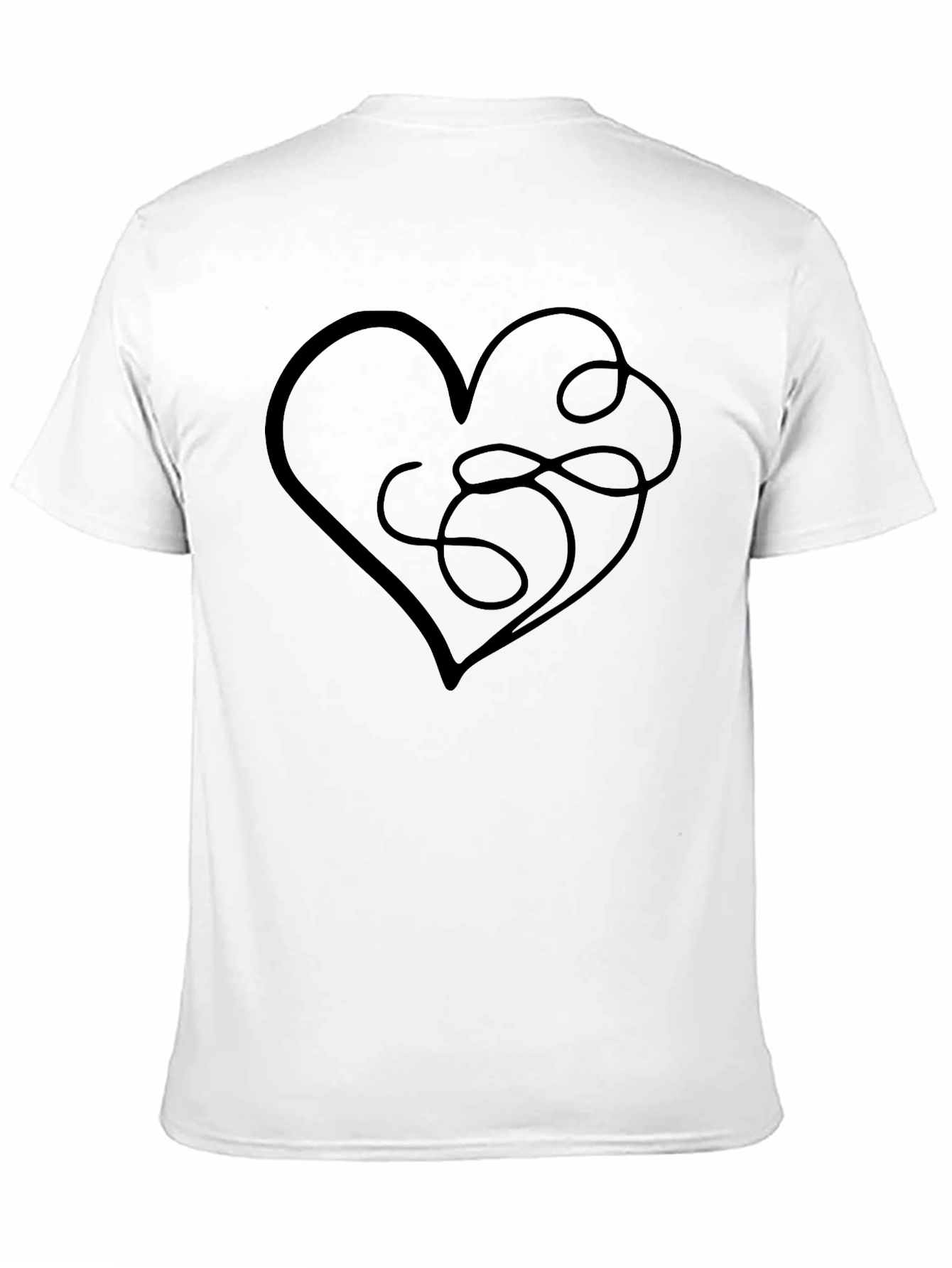 Love Yourself Heart Graphic Tee