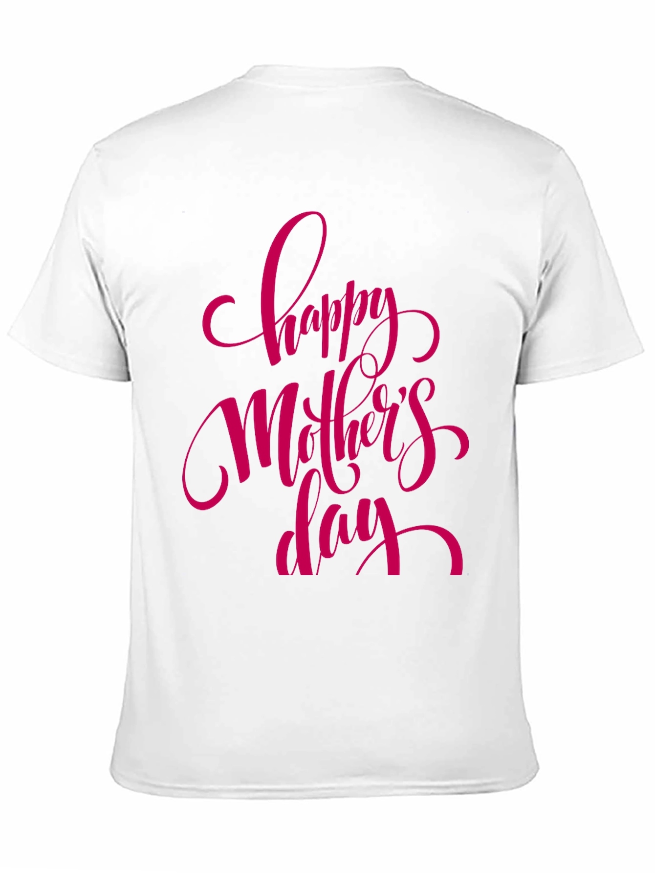 Happy Mothers Day Black T-Shirt