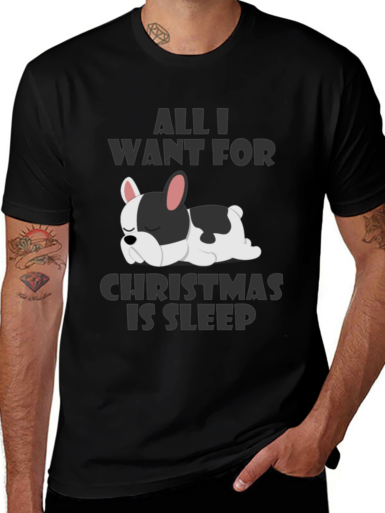 All I Want For Christmas Is Sleep T-Shirt