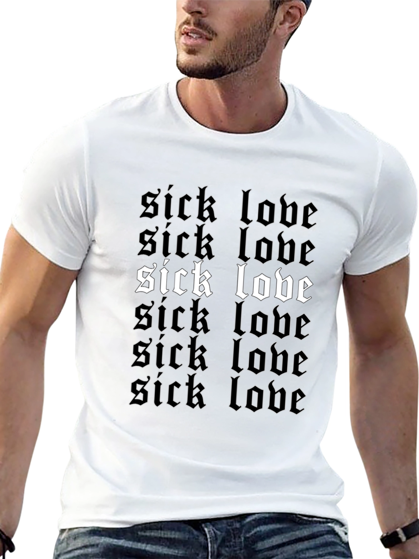 Sick Lobe Graphic Tee - Trendy Gothic Style