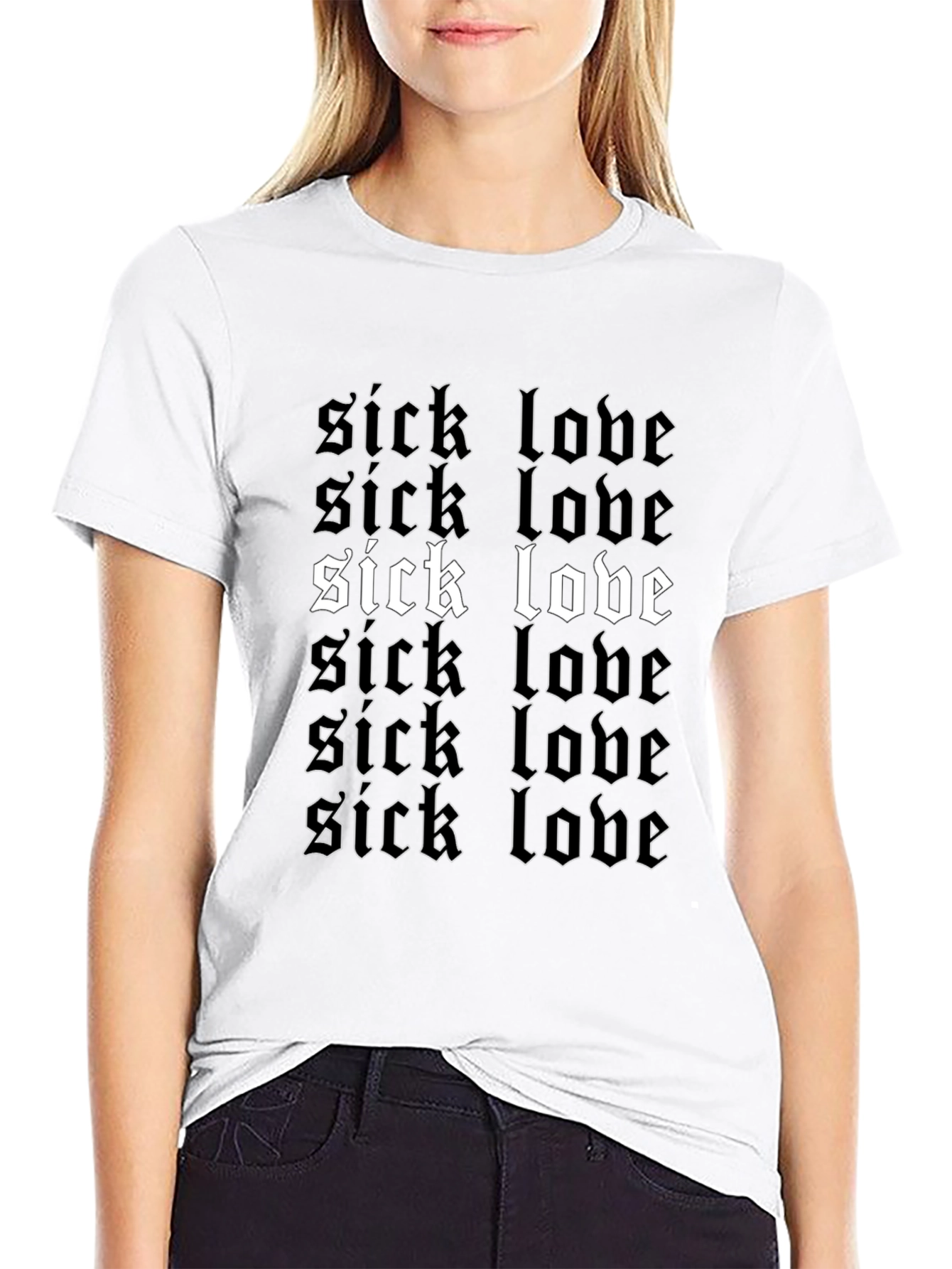 Sick Lobe Graphic Tee - Trendy Gothic Style