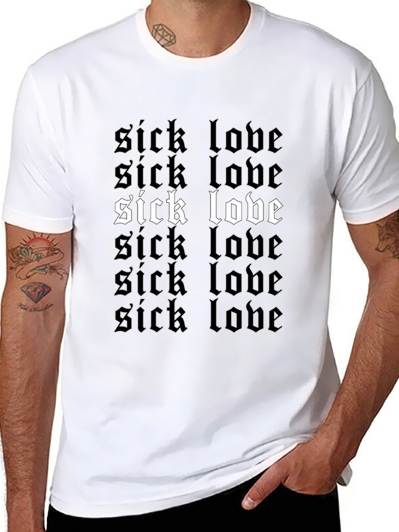 Sick Lobe Graphic Tee - Trendy Gothic Style