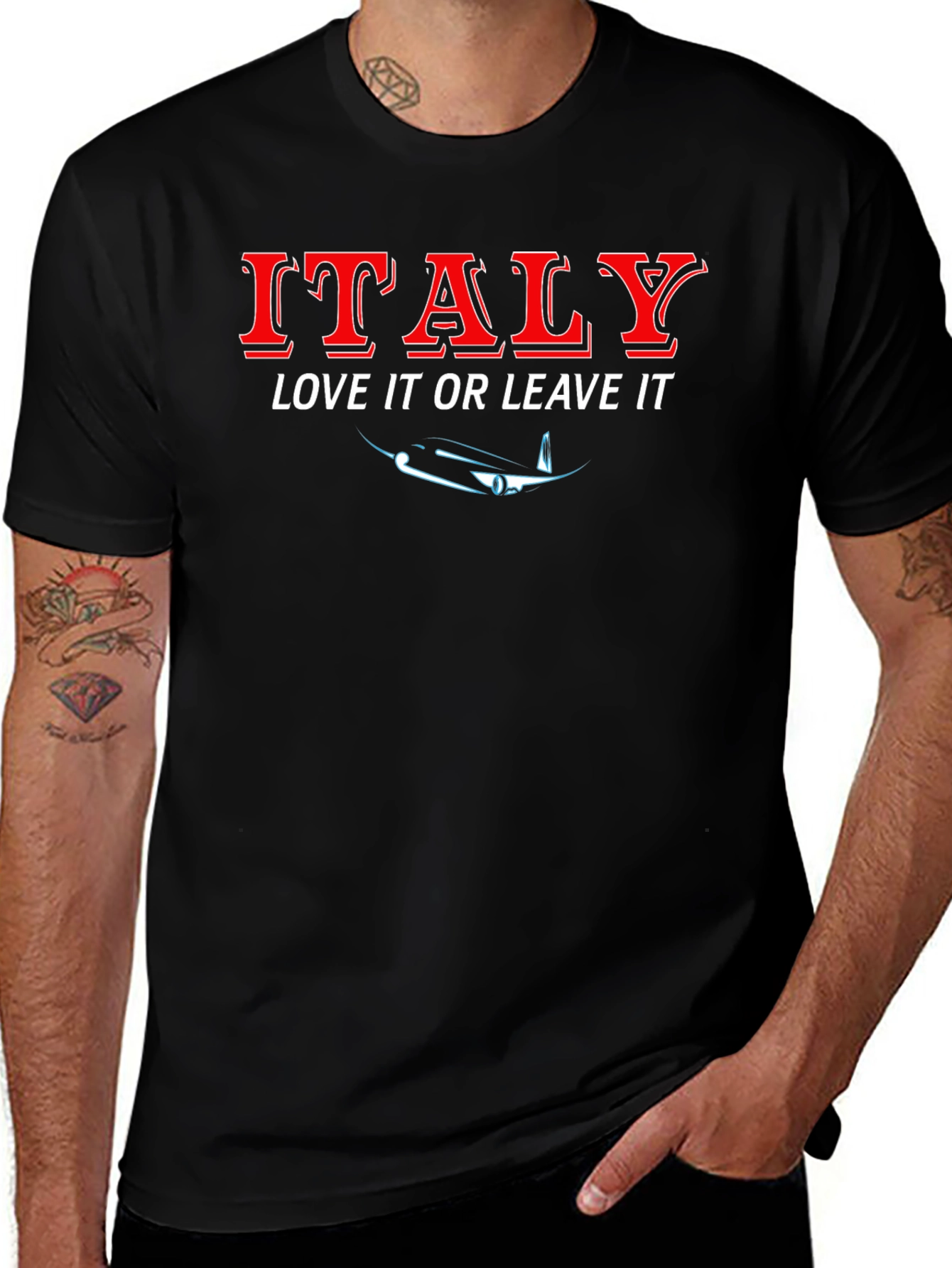 Italy Love It Or Leave It T-Shirt