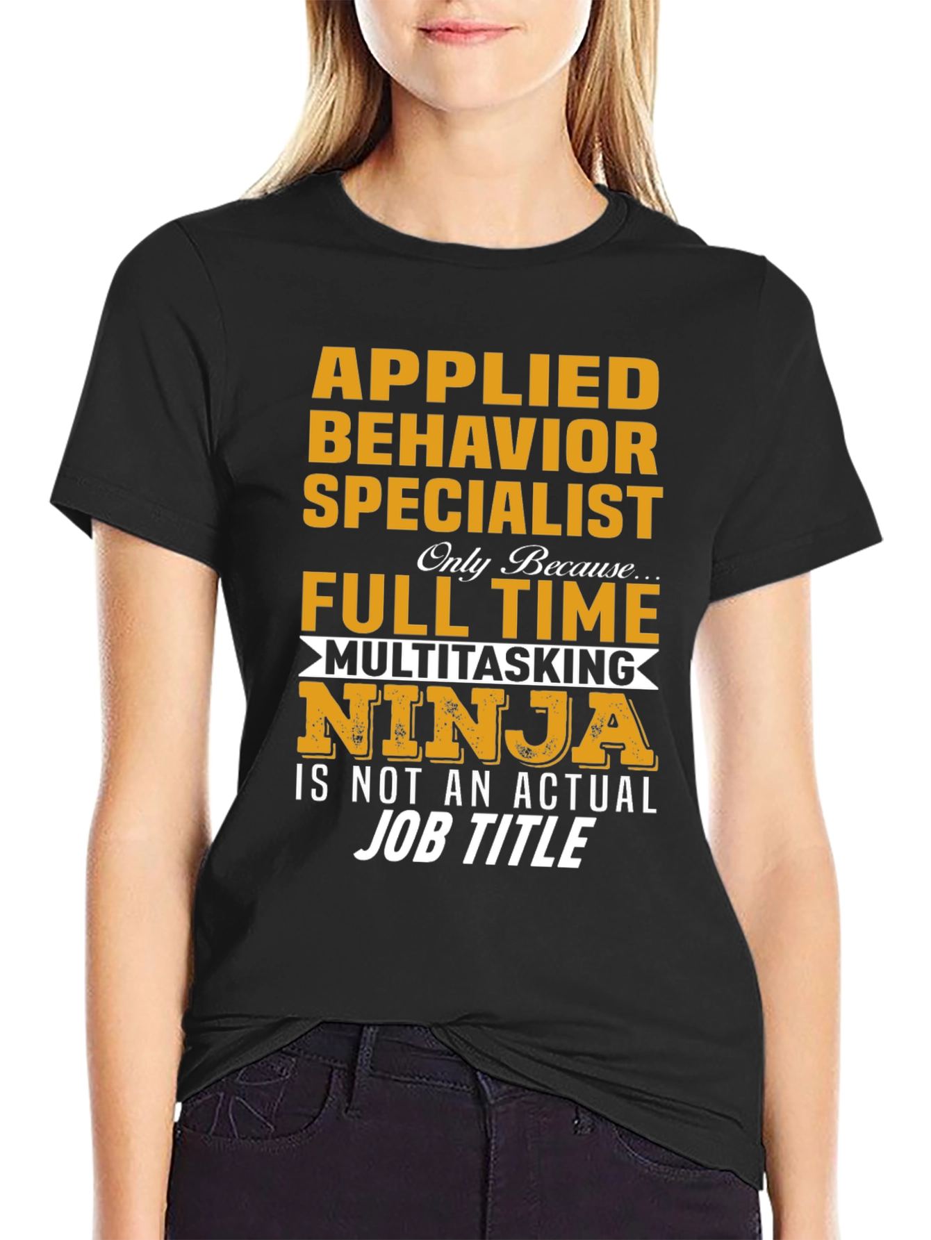 Applied Behavior Specialist Ninja T-Shirt