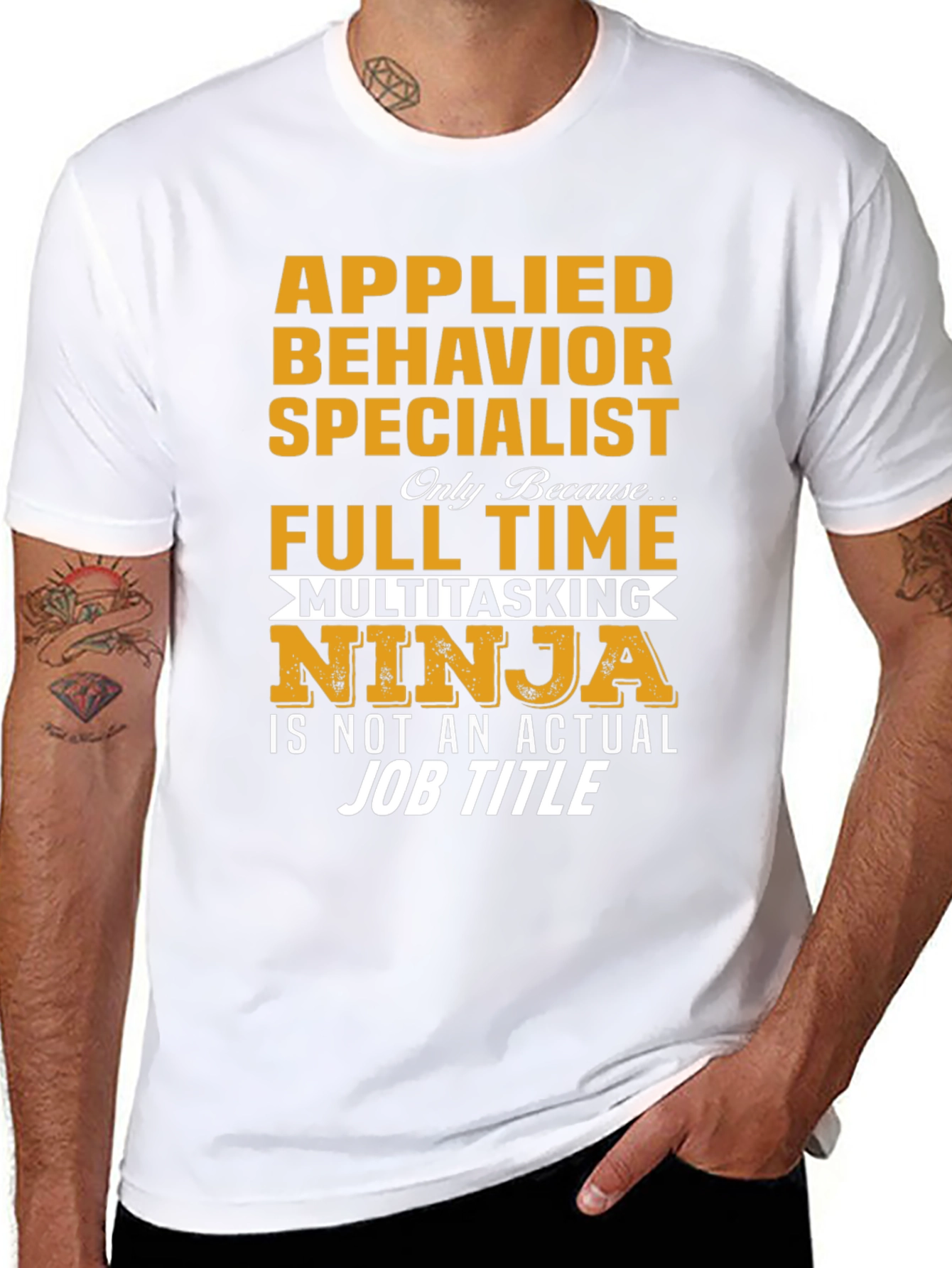 Applied Behavior Specialist Ninja T-Shirt