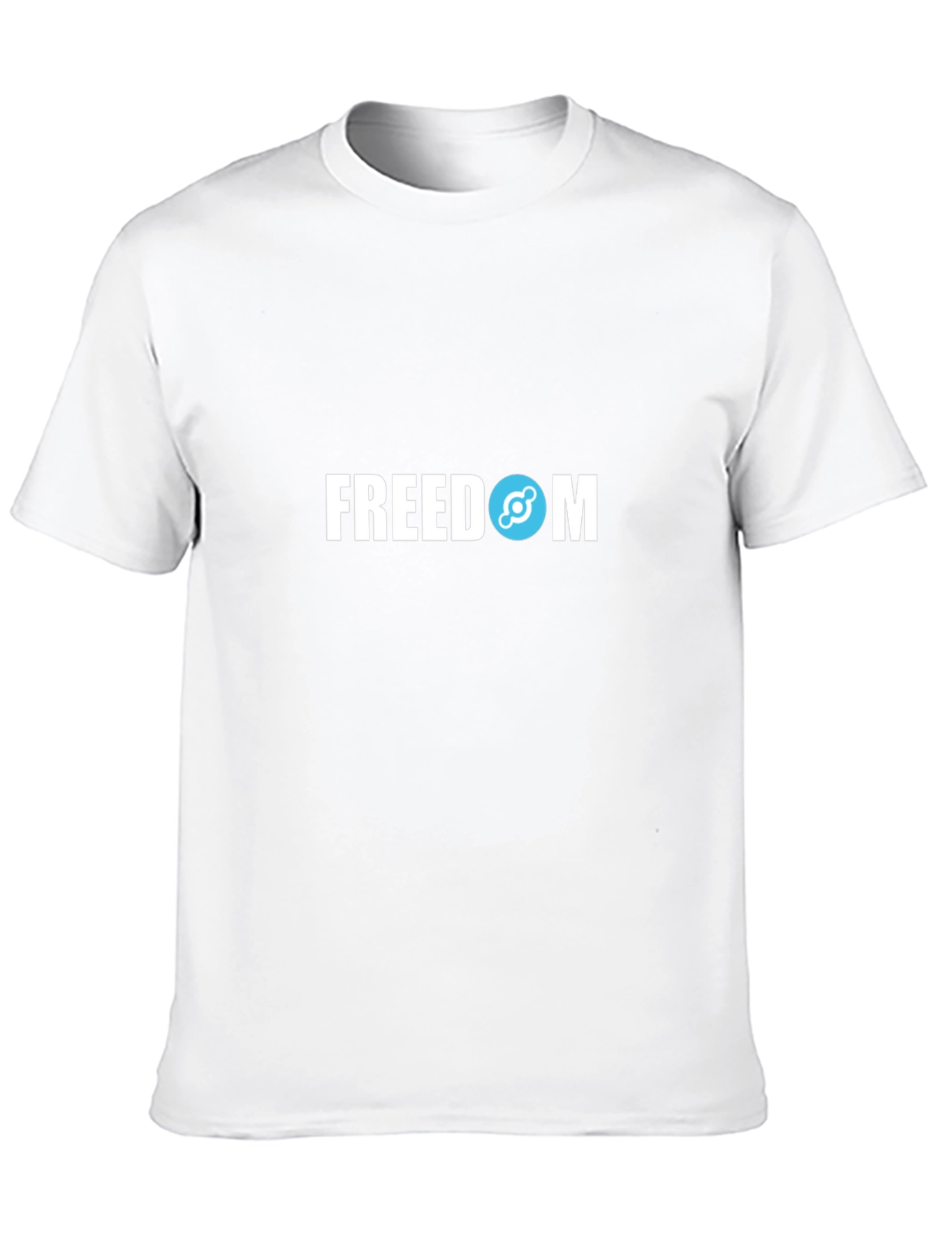 Freedom Graphic Tee - Black Cotton Blend