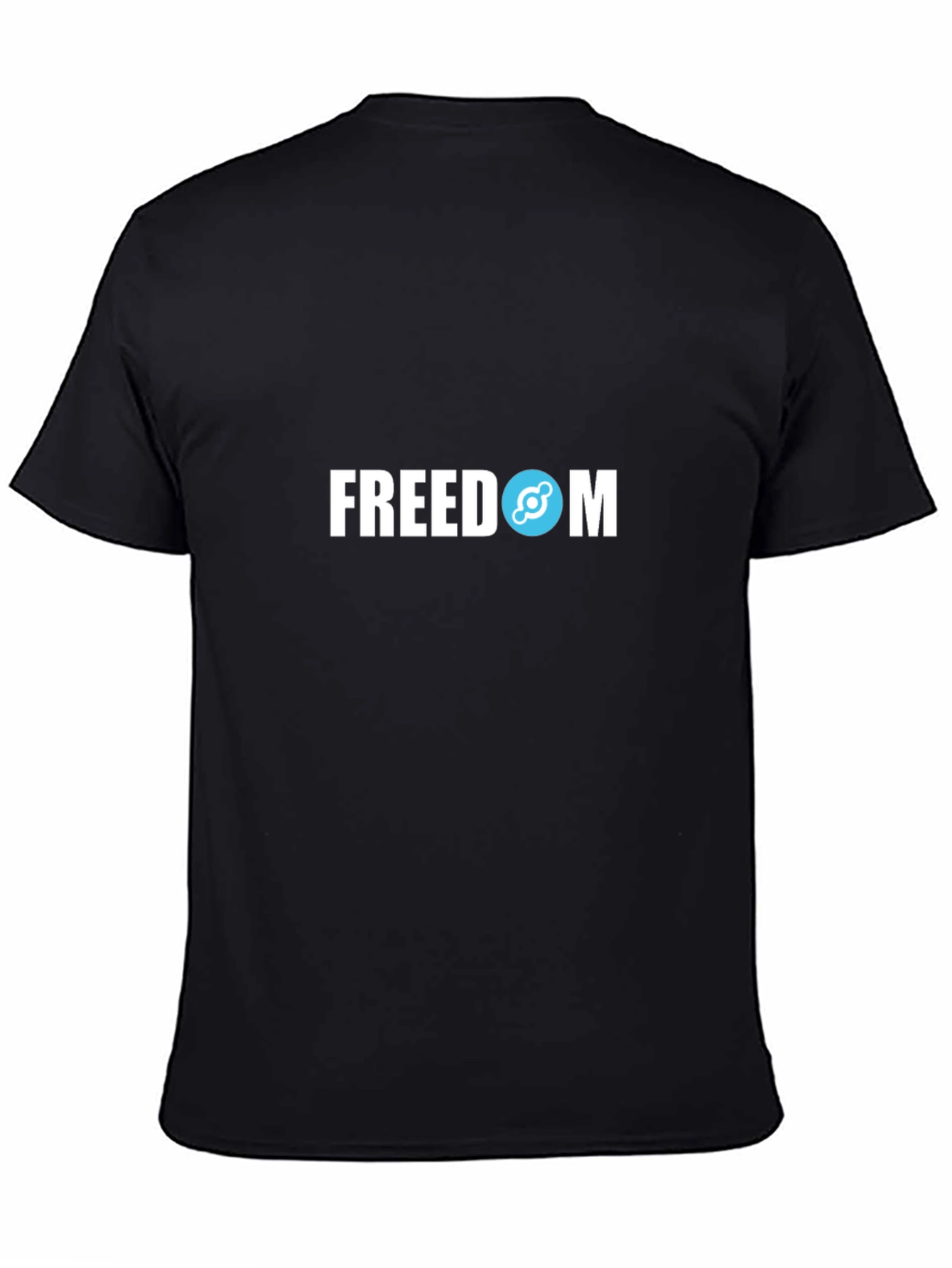 Freedom Graphic Tee - Black Cotton Blend