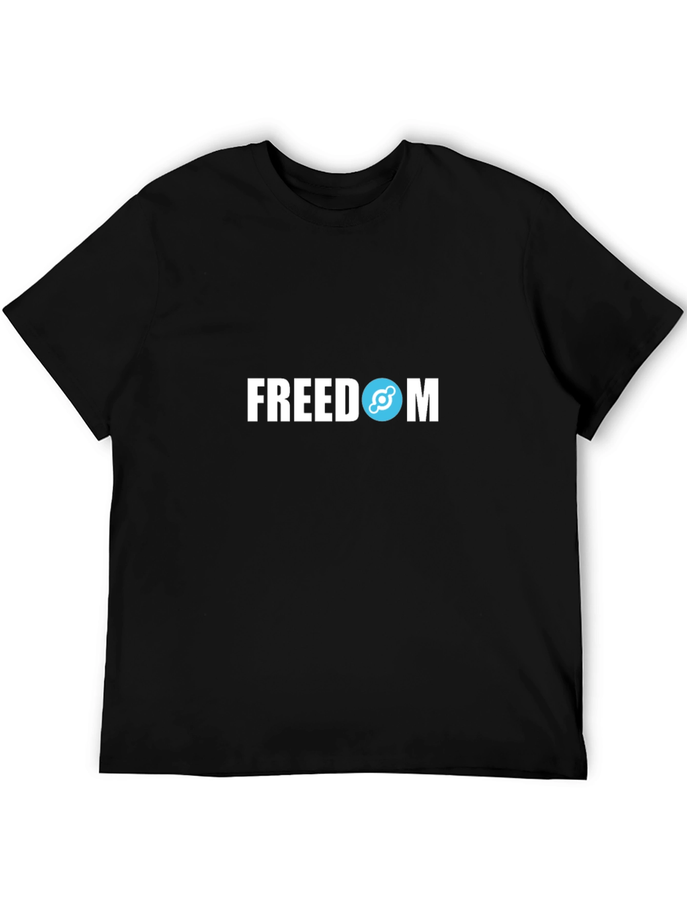 Freedom Graphic Tee - Black Cotton Blend