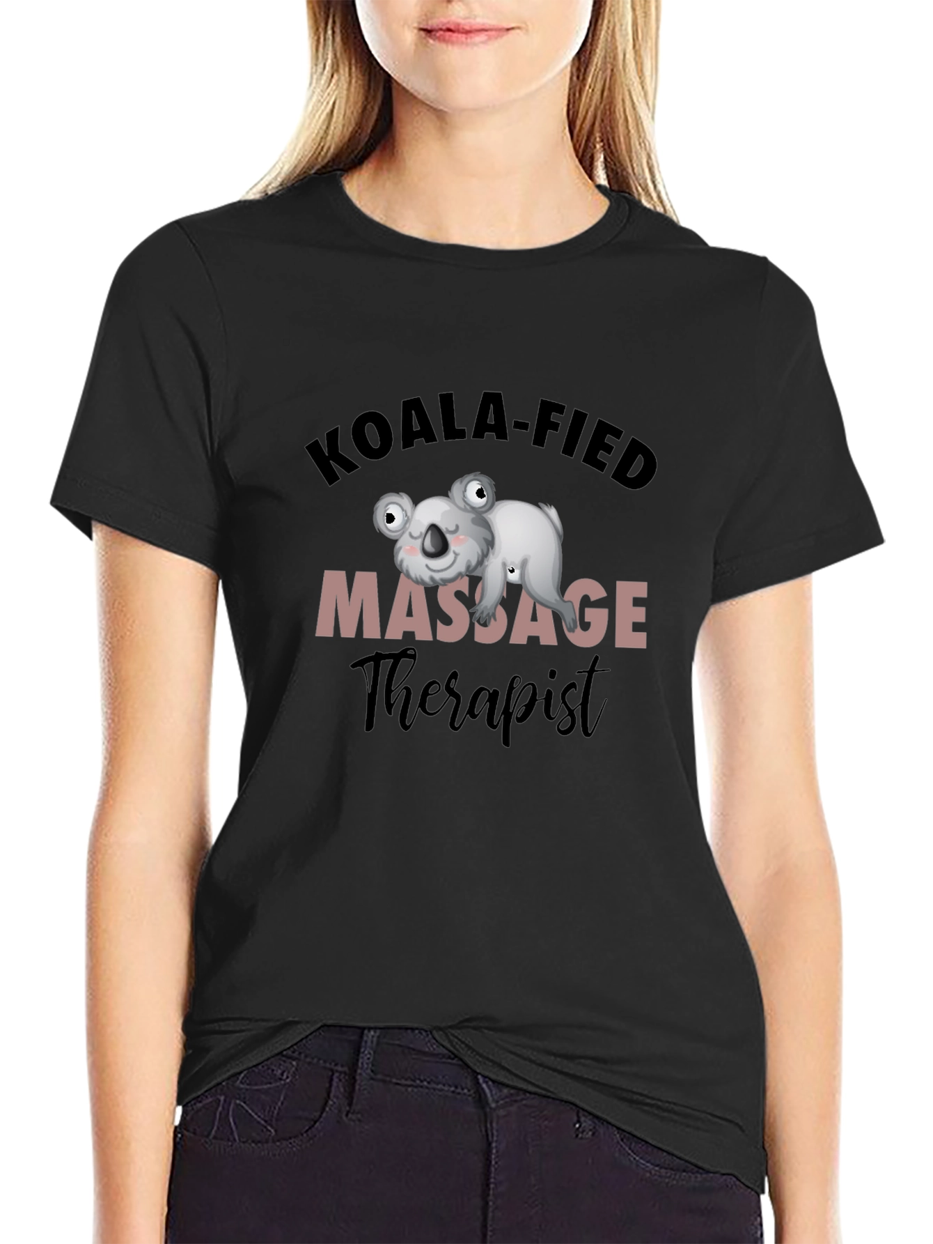 Koala-fied Massage Therapist T-Shirt