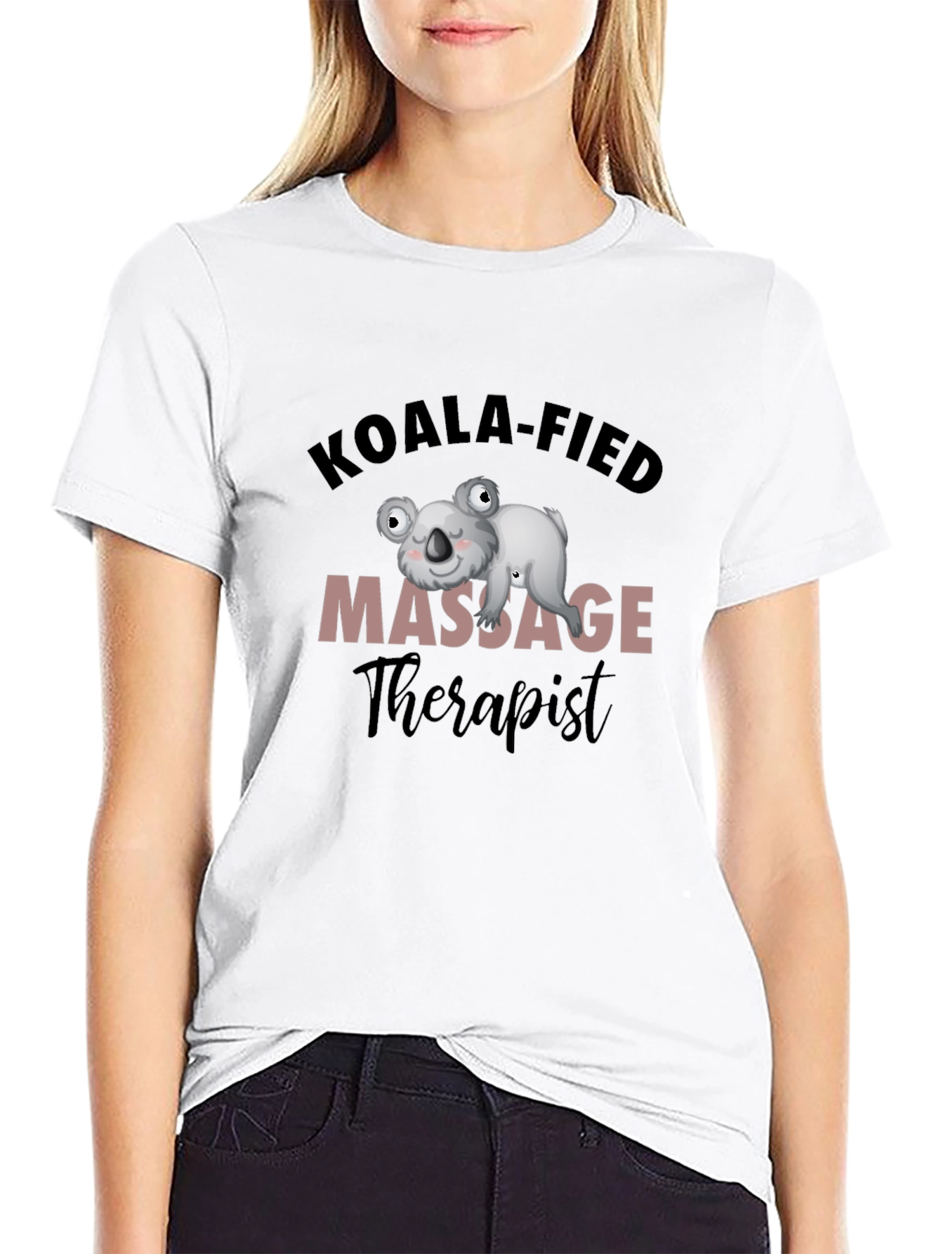Koala-fied Massage Therapist T-Shirt