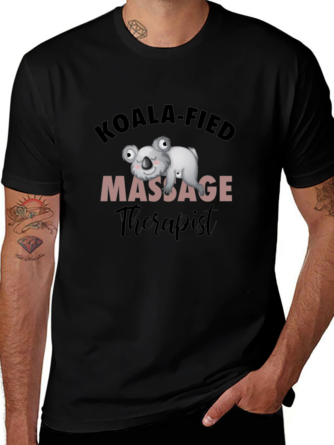 Koala-fied Massage Therapist T-Shirt