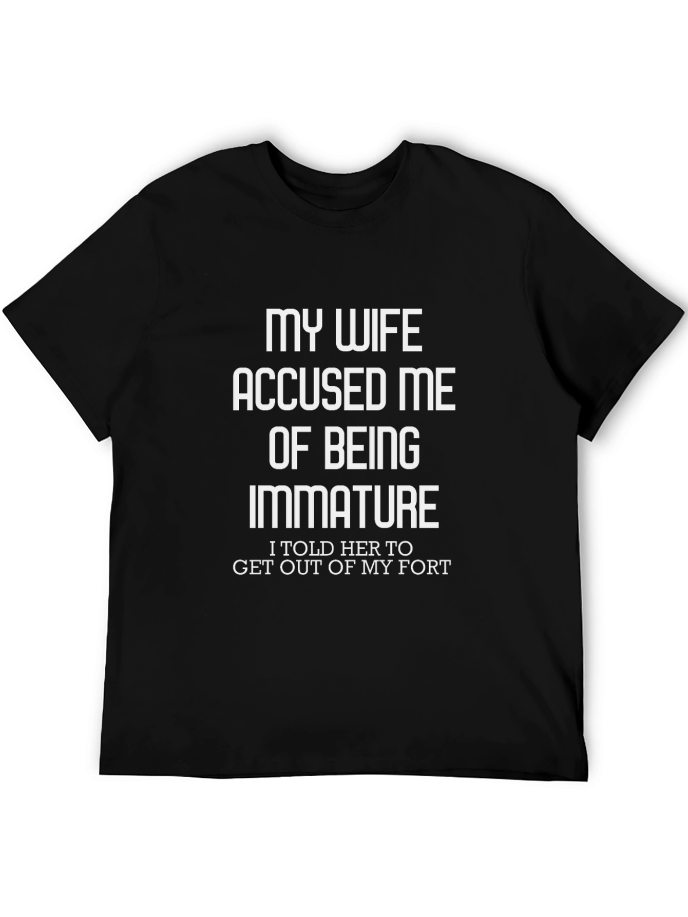 Funny My Wife Accused Me Graphic Tee