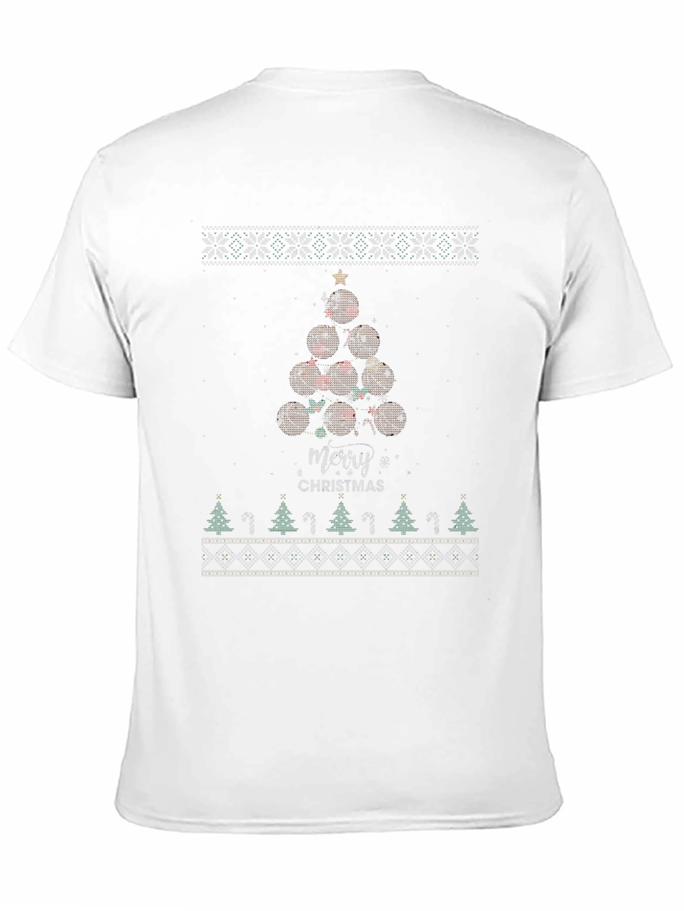 Christmas Football T-Shirt - Ugly Sweater Tee